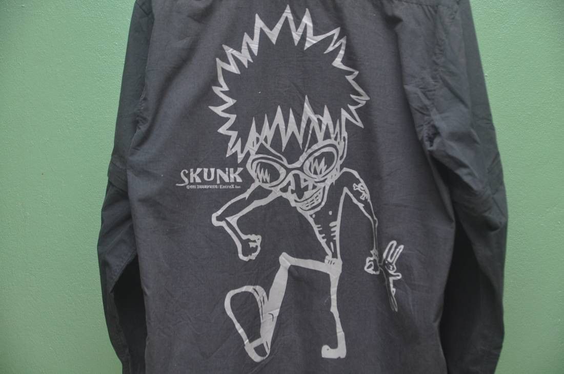 Japanese Brand Vintage Mischievous Skunk Punk Long Sleeve Shirt Size US XL / EU 56 / 4 - 3 Thumbnail