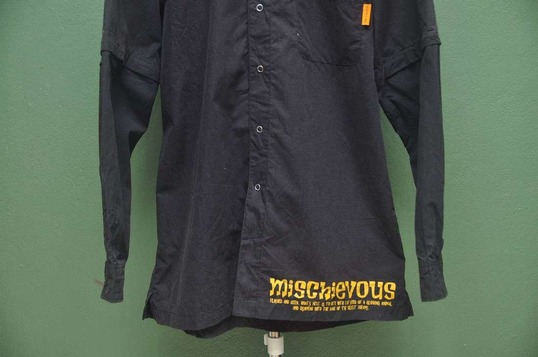 Japanese Brand Vintage Mischievous Skunk Punk Long Sleeve Shirt Size US XL / EU 56 / 4 - 5 Thumbnail