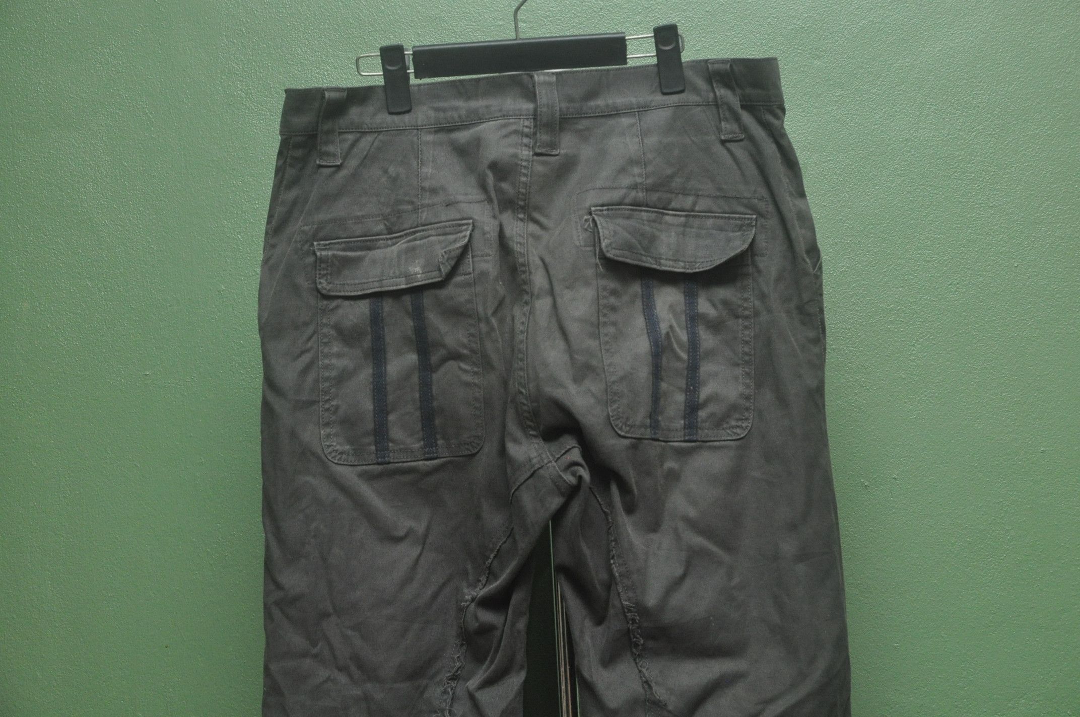 Japanese Brand × Vintage Vintage AMS Distressed Made In Japan Pant Size US 36 / EU 52 - 6 Thumbnail