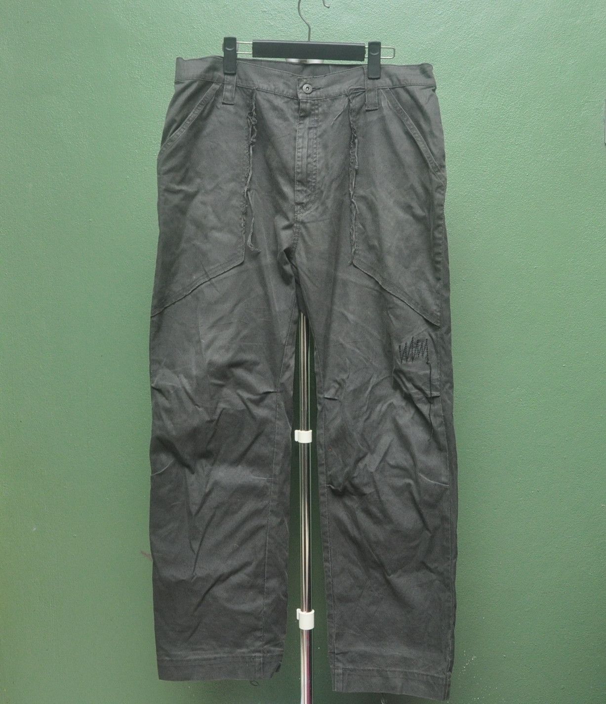 Japanese Brand × Vintage Vintage AMS Distressed Made In Japan Pant Size US 36 / EU 52 - 2 Thumbnail