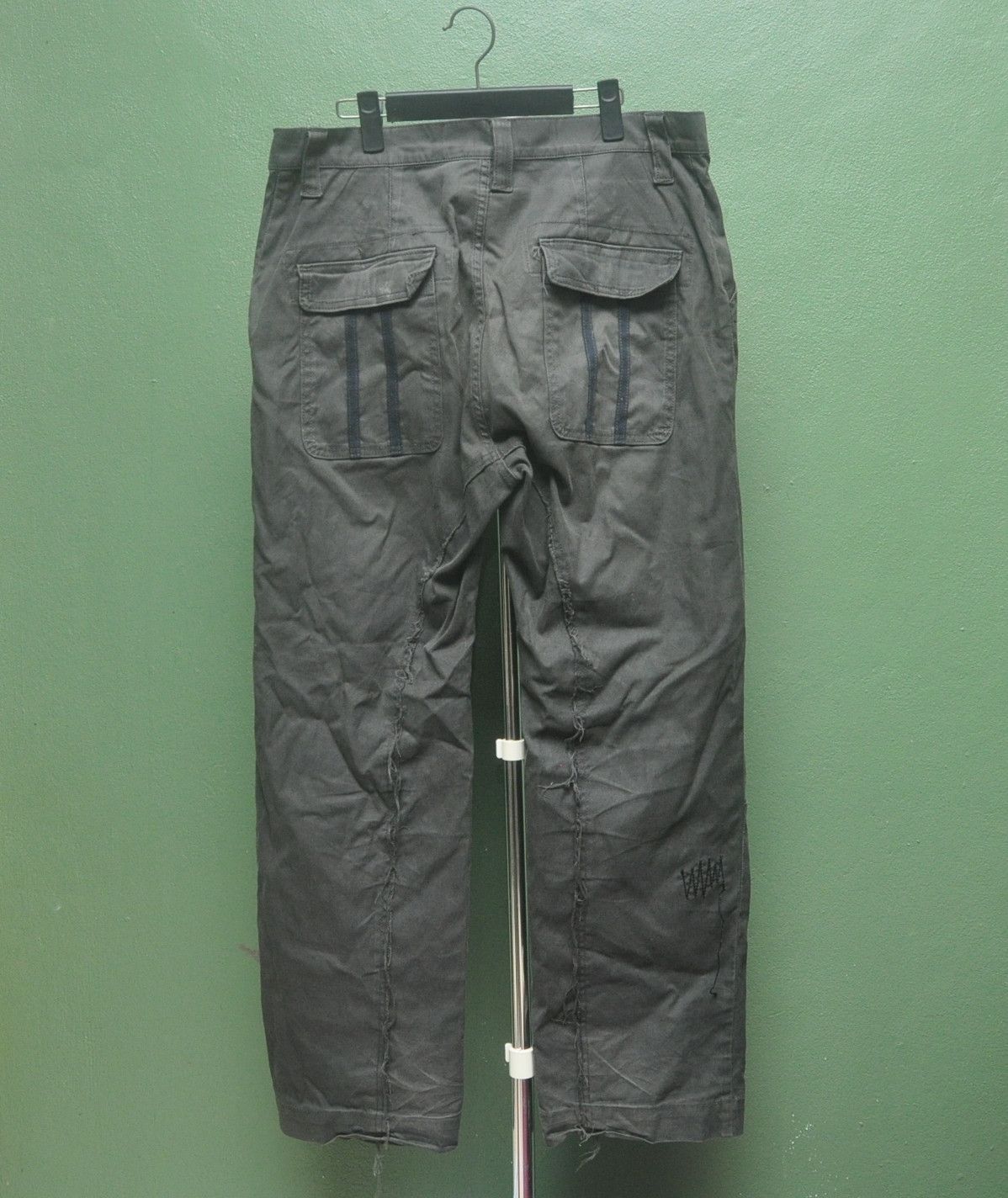 Japanese Brand × Vintage Vintage AMS Distressed Made In Japan Pant Size US 36 / EU 52 - 1 Thumbnail