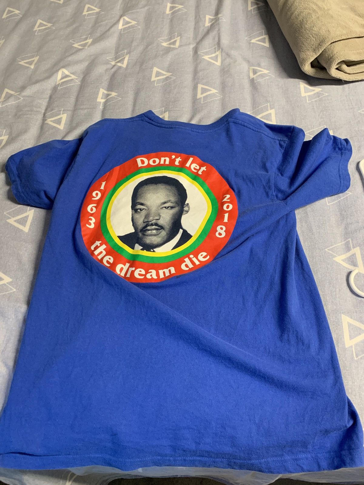Supreme Martin Luther King Dream Tee Grey Tops
