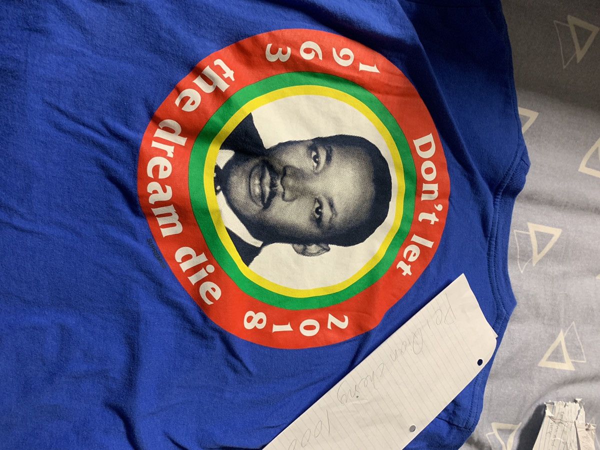 Supreme Martin Luther King Dream Tee Grey