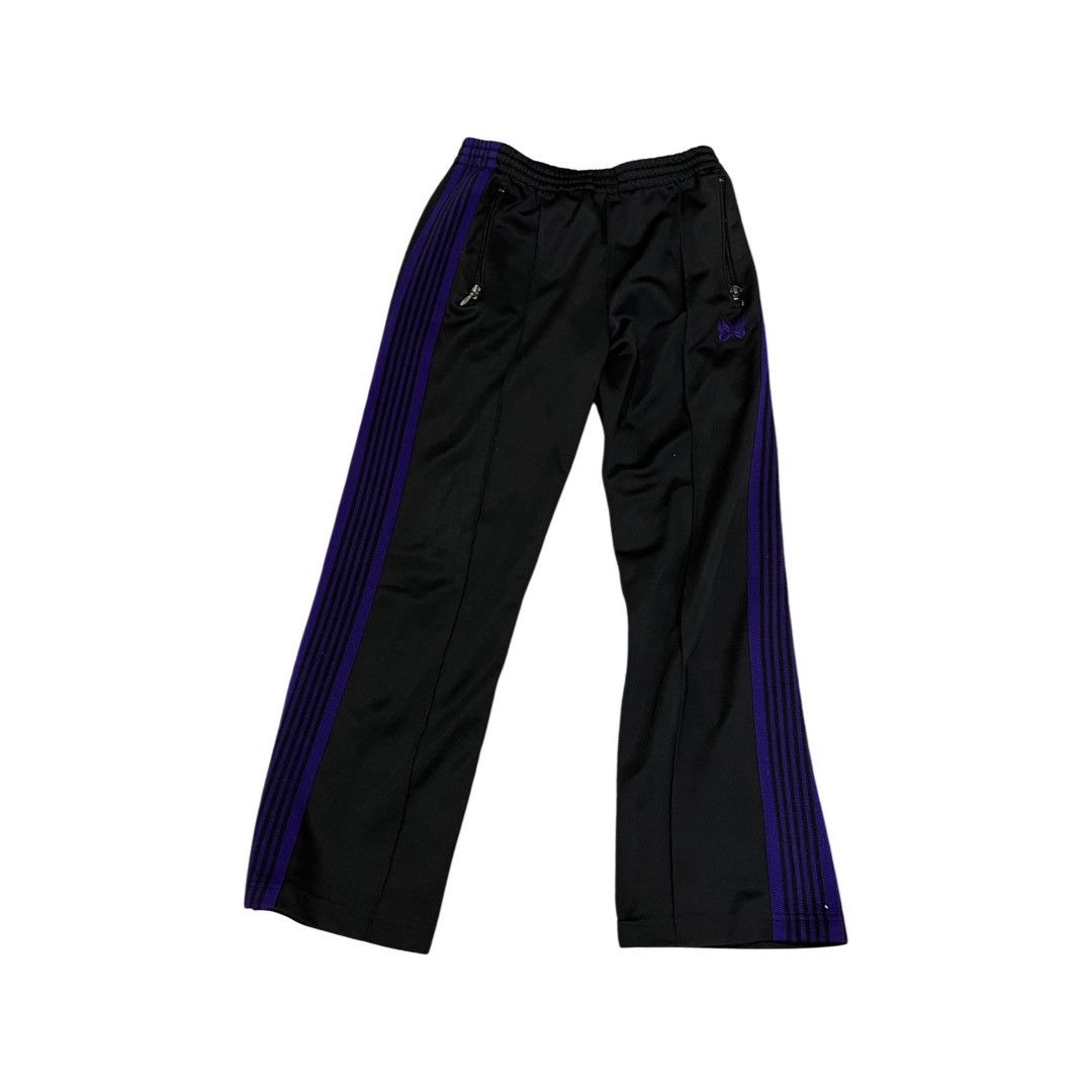 Needles Track Pants Black Purple | Grailed