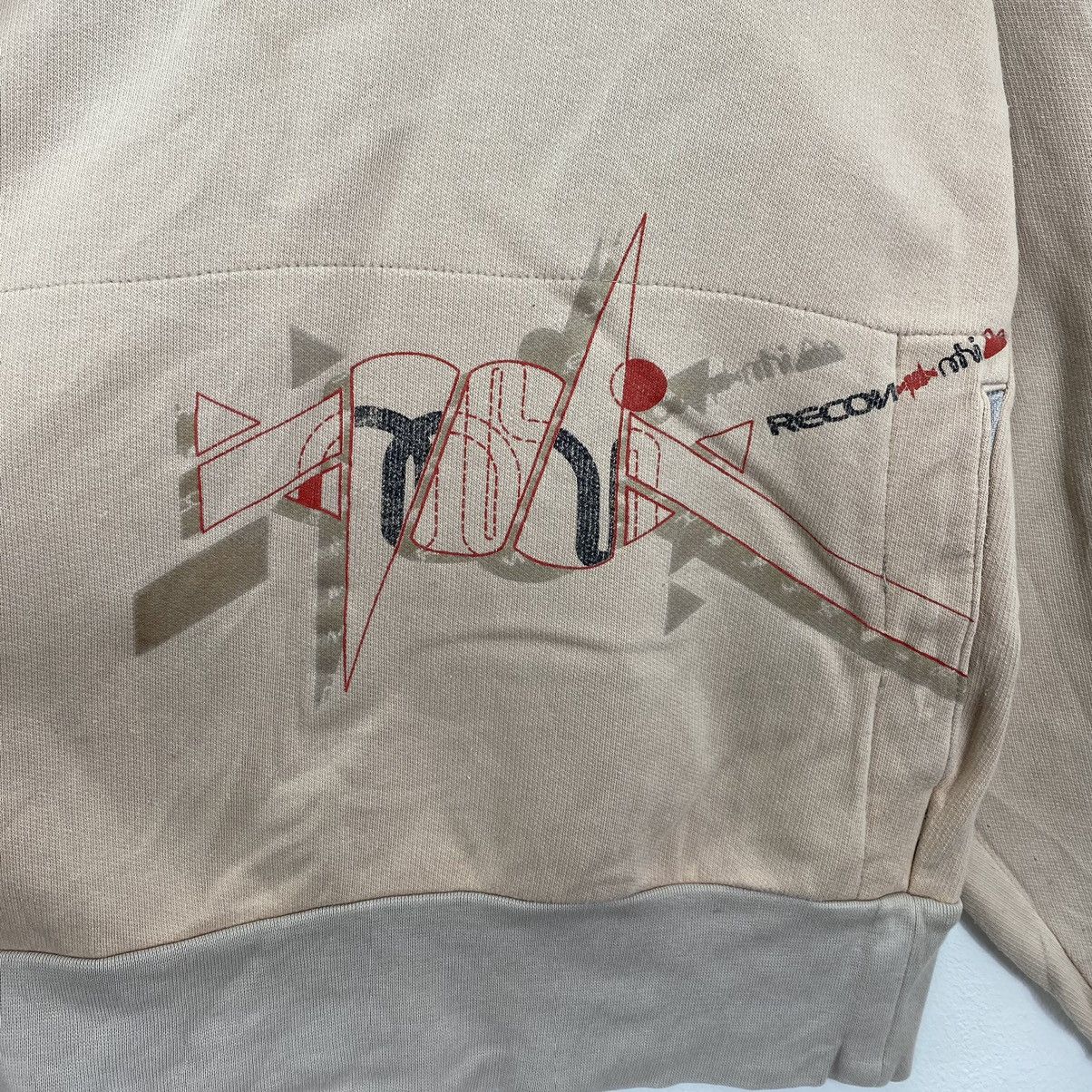 Maharishi MAHARISHI X RECON 2002 Embroidered Design Beige Sweatshirt Size US XL / EU 56 / 4 - 3 Thumbnail