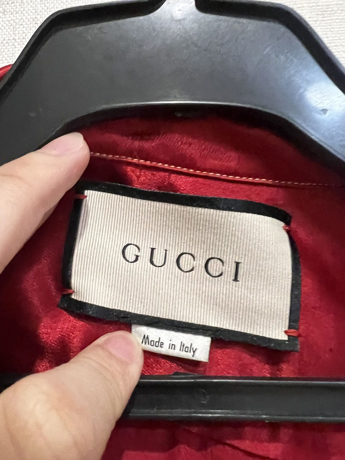 Gucci Blind for love acetate button up shirt Size US M / EU 48-50 / 2 - 6 Thumbnail