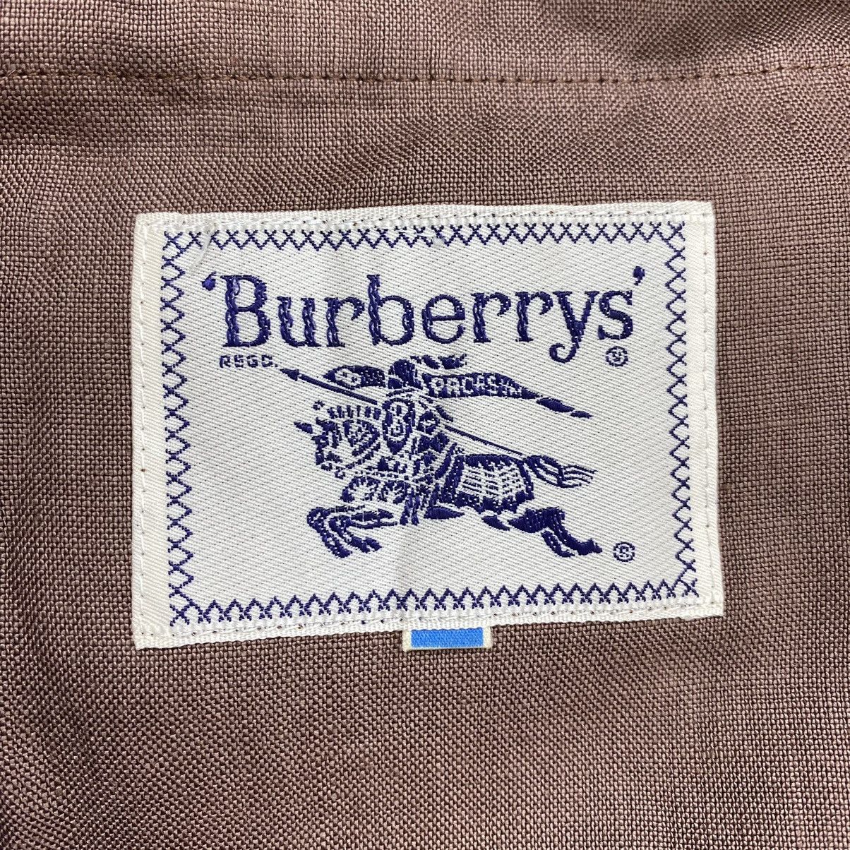 Burberry Vintage BURBERRYS LONDON Nova Check Tartan Brown Coat Size S / US 4 / IT 40 - 4 Thumbnail