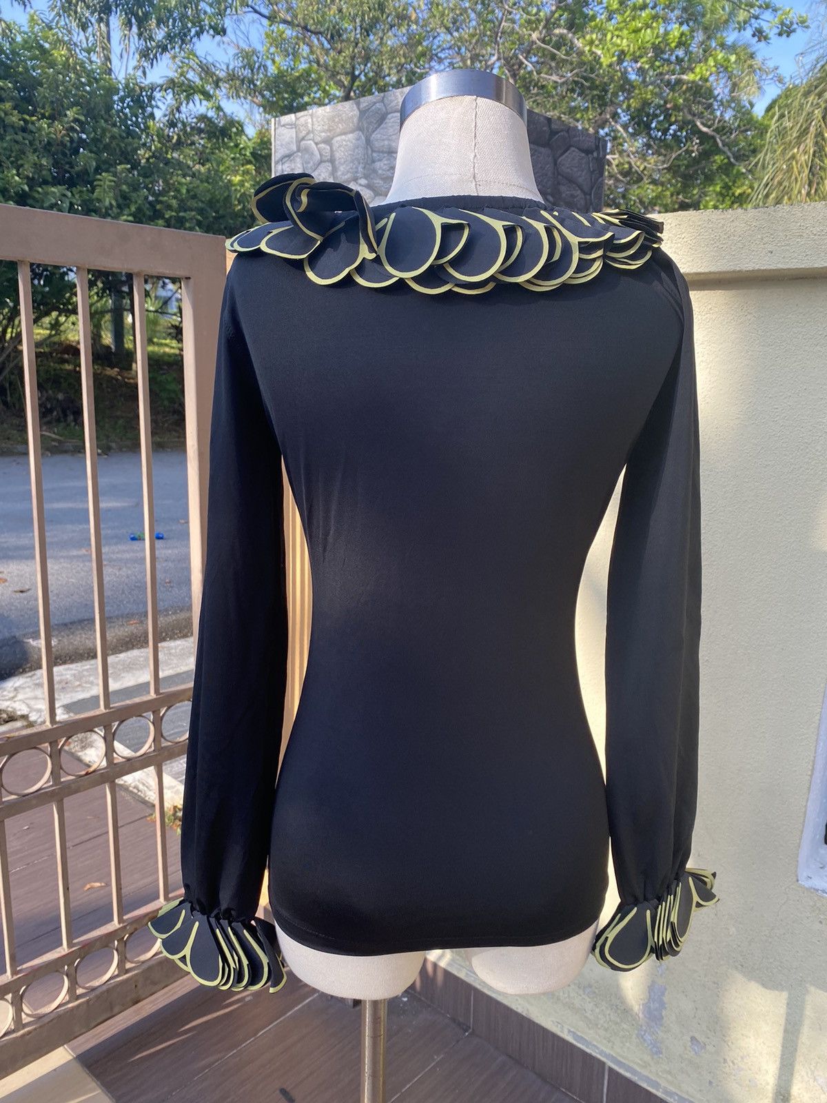 Jean Paul Gaultier vintage black top Size M / US 6-8 / IT 42-44 - 4 Thumbnail