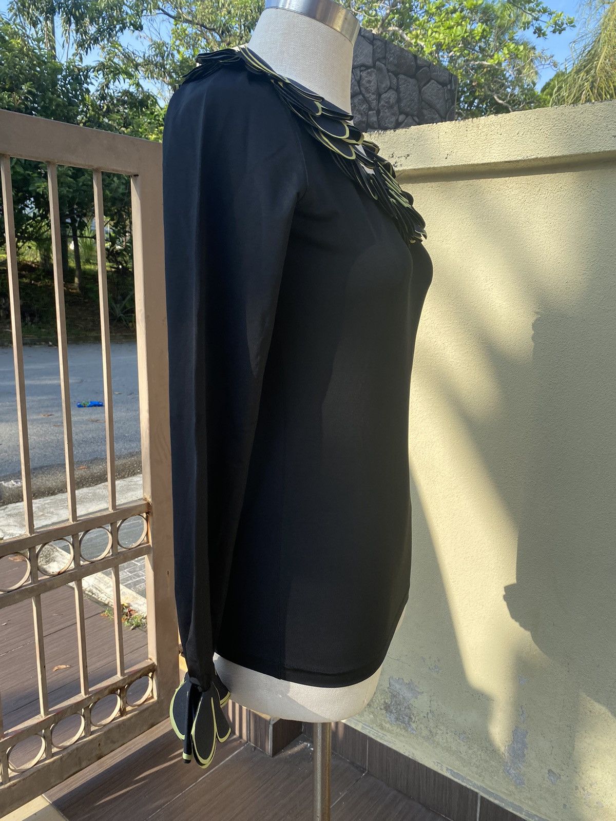 Jean Paul Gaultier vintage black top Size M / US 6-8 / IT 42-44 - 6 Thumbnail