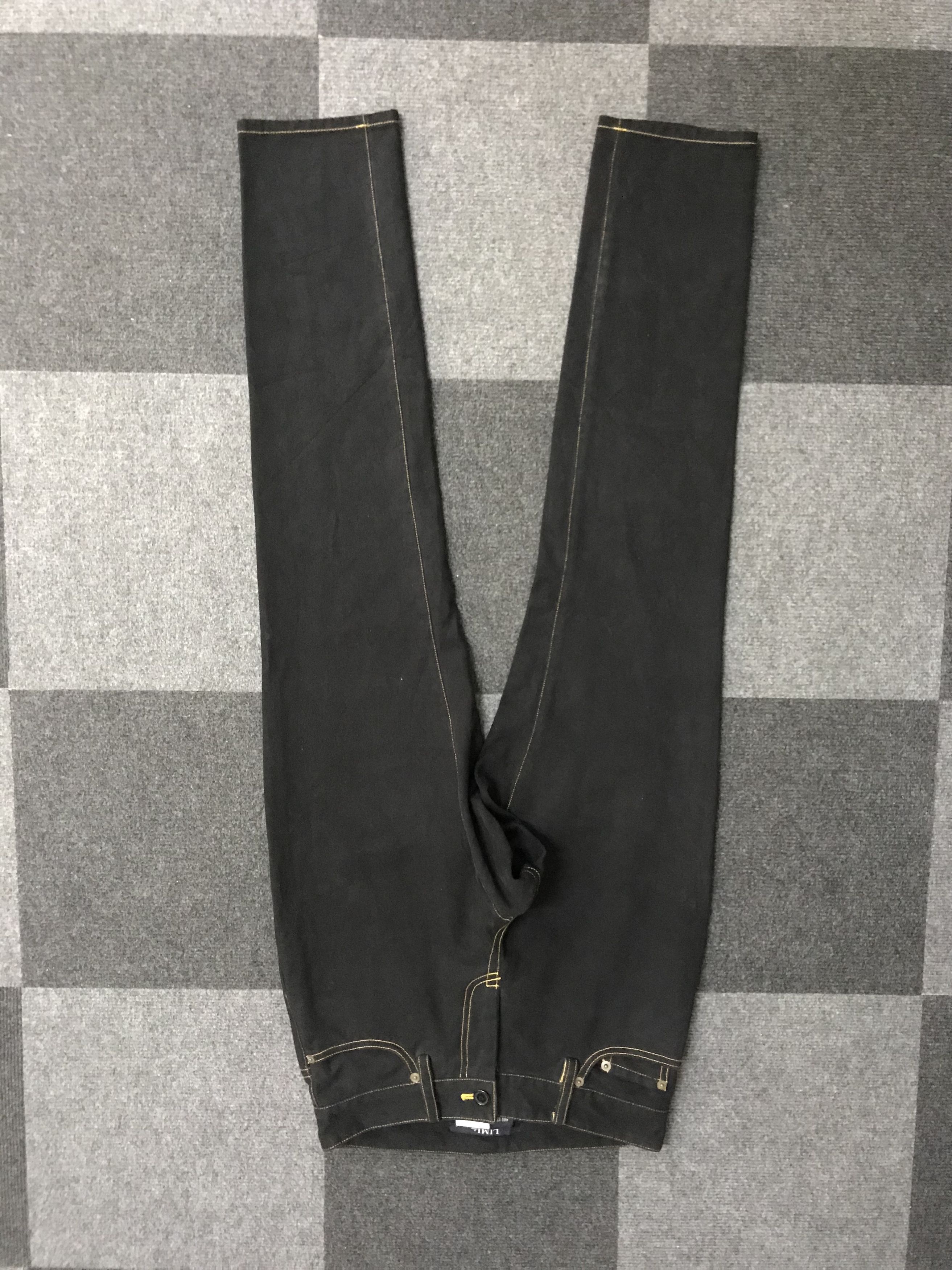 image of P70 Y's Limi Feu Yohji Yamamoto Skinny Pant in Black, Women's (Size 26)