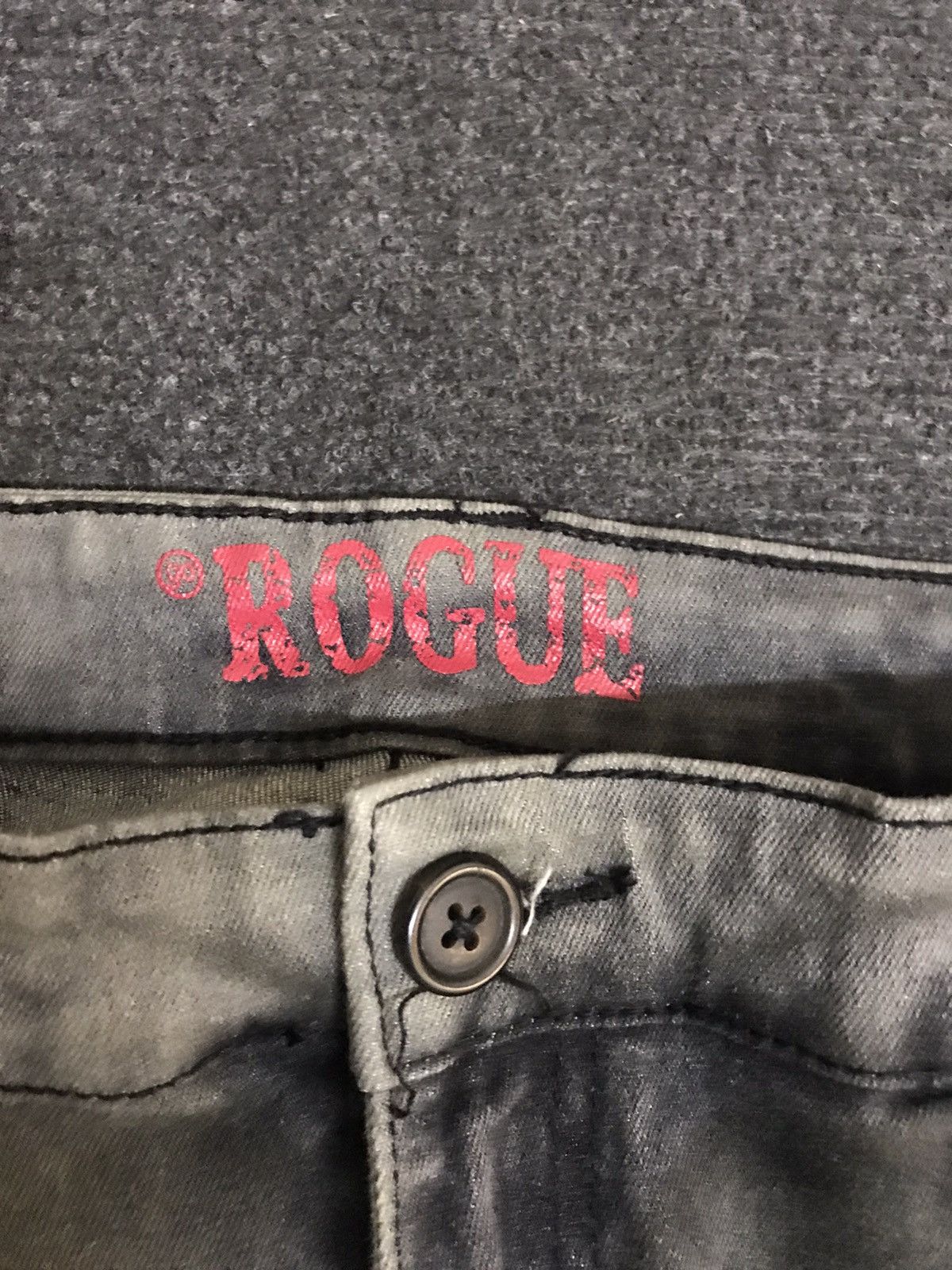 Seditionaries P72 Statement Pant ROGUE Rare Zipper Smoky Biker Pant Size US 37 - 9 Thumbnail