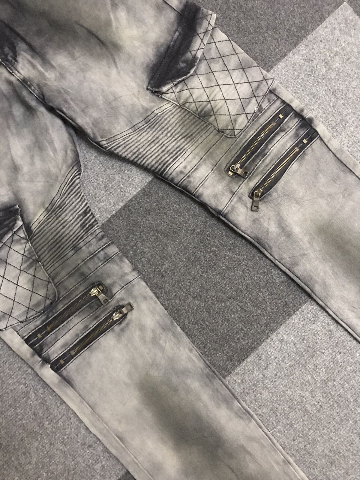 Seditionaries P72 Statement Pant ROGUE Rare Zipper Smoky Biker Pant Size US 37 - 5 Thumbnail