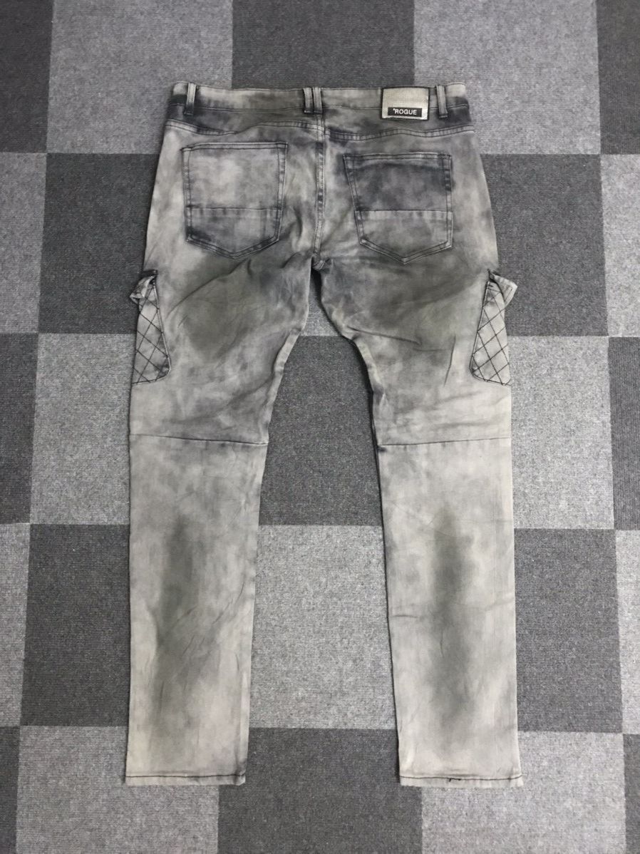 Seditionaries P72 Statement Pant ROGUE Rare Zipper Smoky Biker Pant Size US 37 - 10 Thumbnail