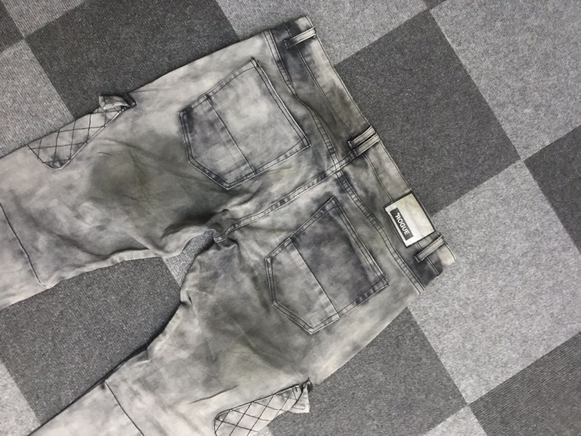 Seditionaries P72 Statement Pant ROGUE Rare Zipper Smoky Biker Pant Size US 37 - 11 Thumbnail