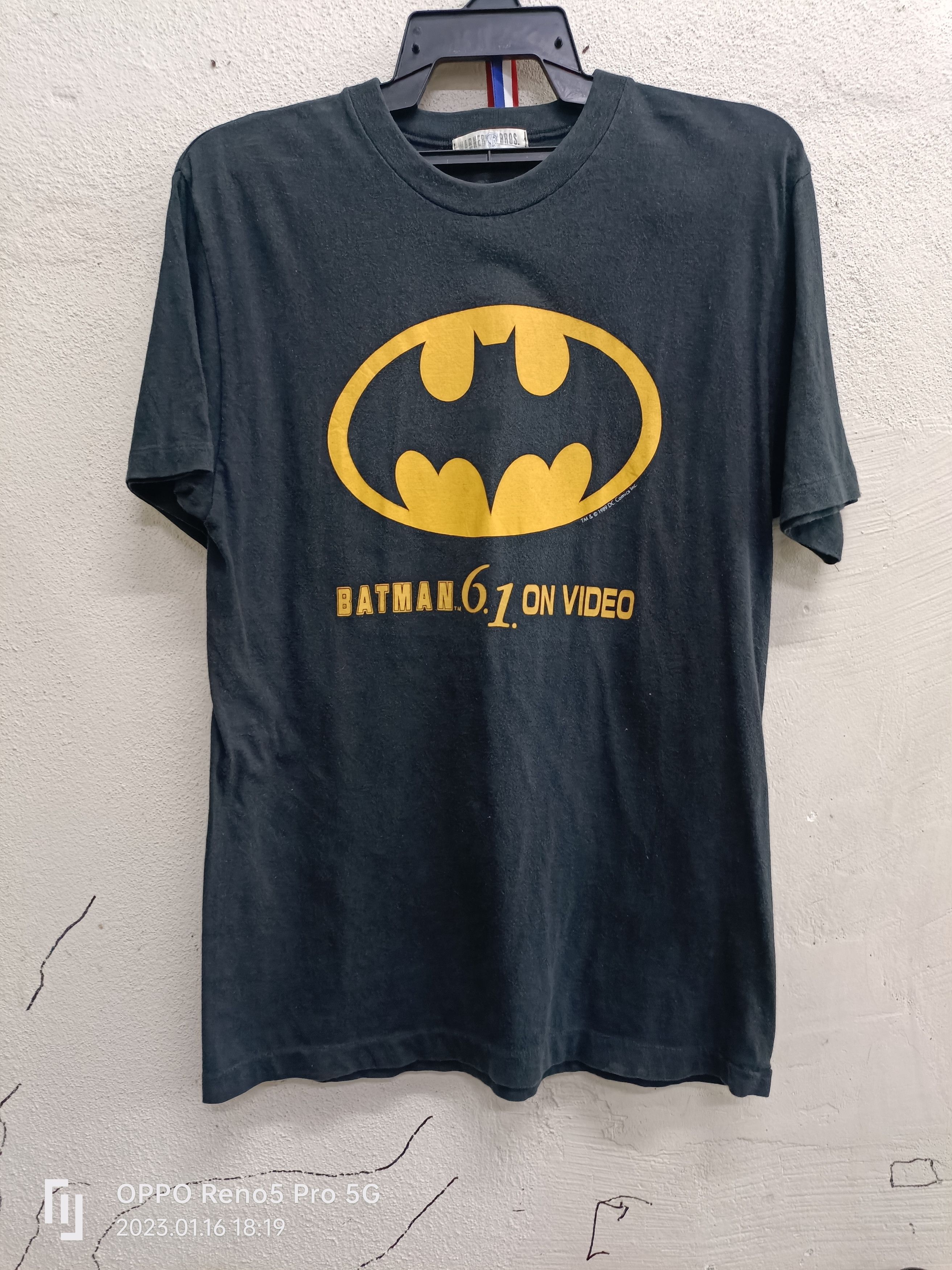 🔥Vintage Batman ©1989 DC Comics Big Logo