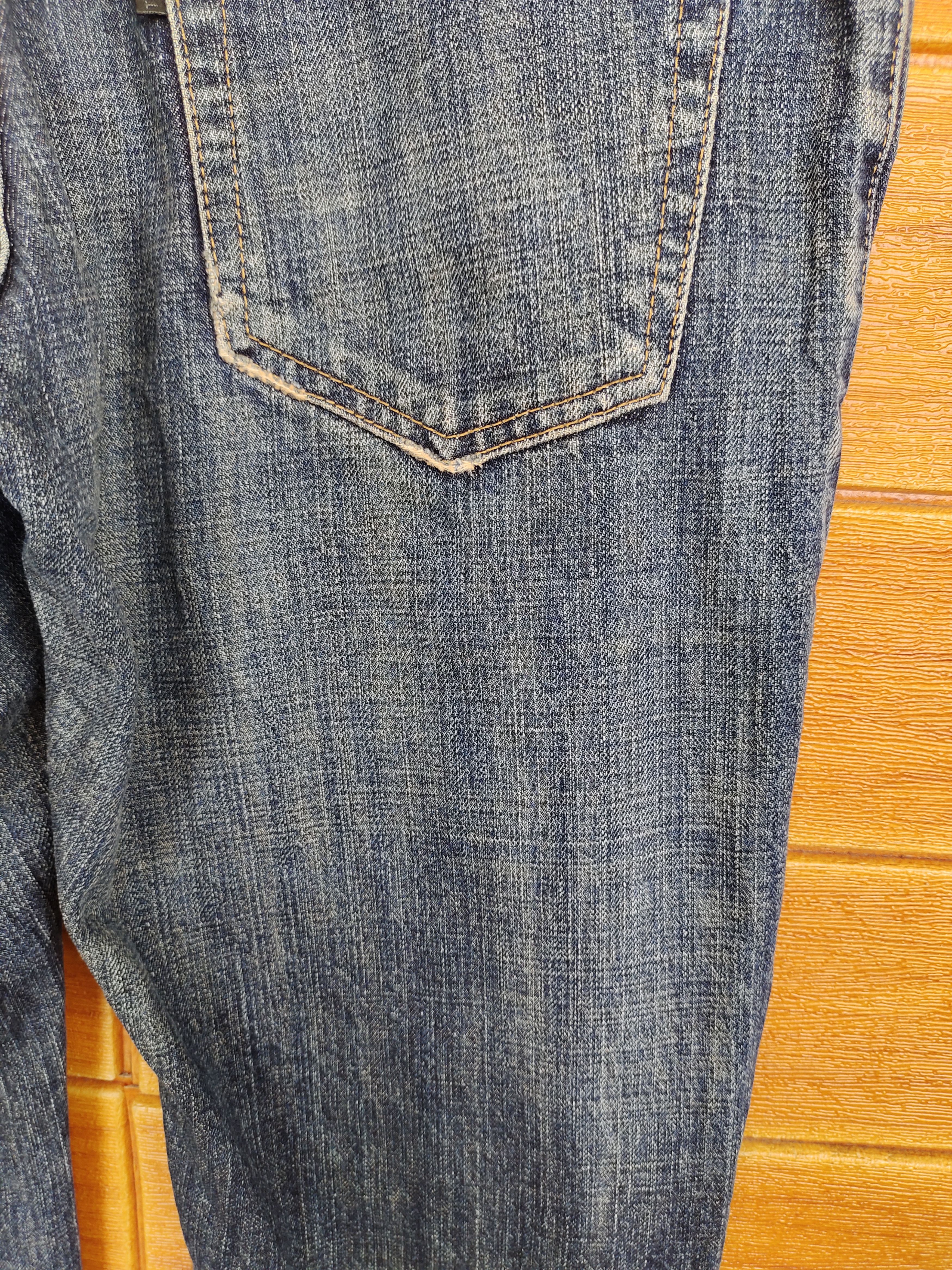 Tete Homme Tete Homme By Issey Miyake Distressed Denim Jeans Size US 30 / EU 46 - 12 Thumbnail