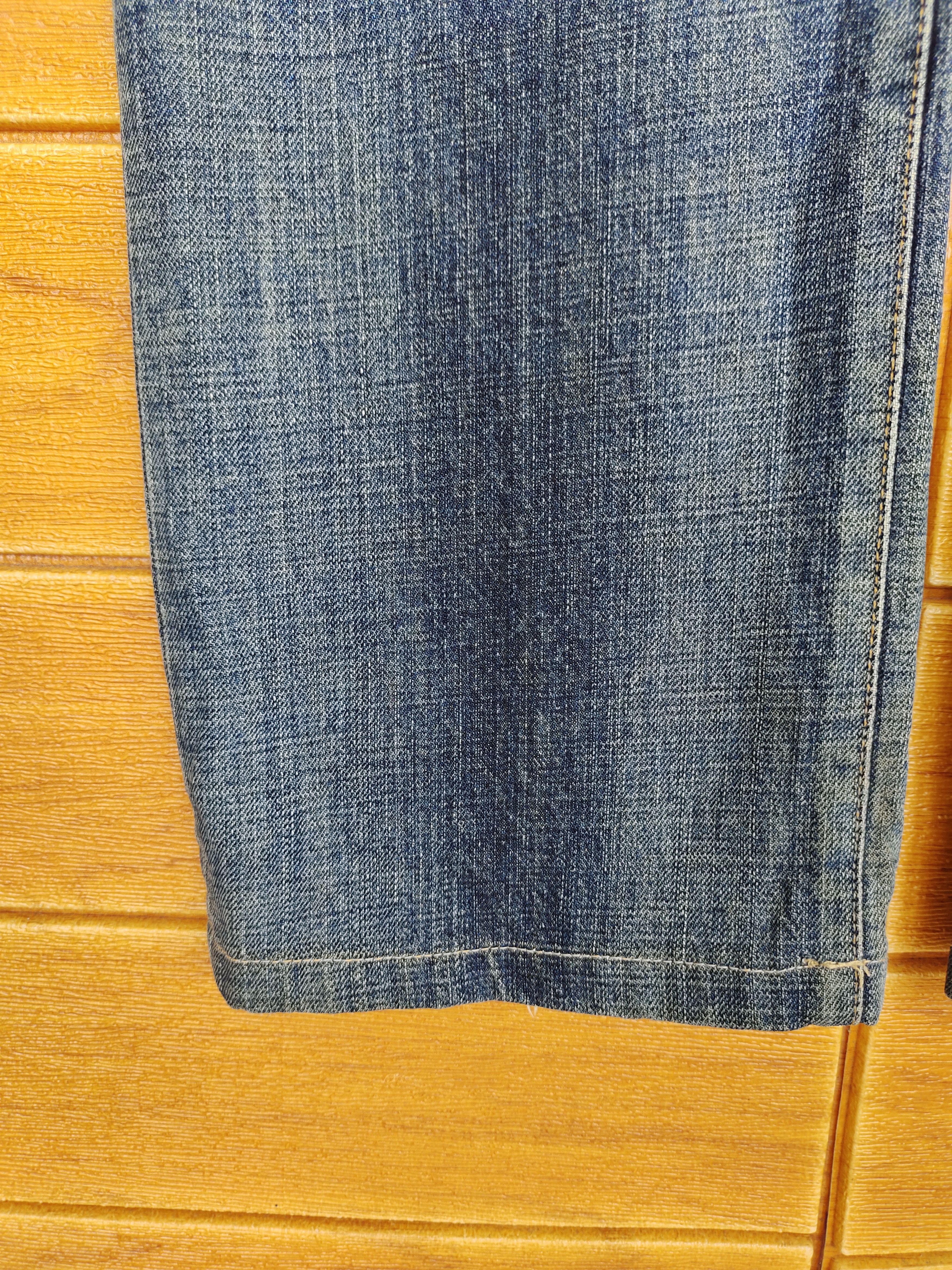 Tete Homme Tete Homme By Issey Miyake Distressed Denim Jeans Size US 30 / EU 46 - 6 Thumbnail