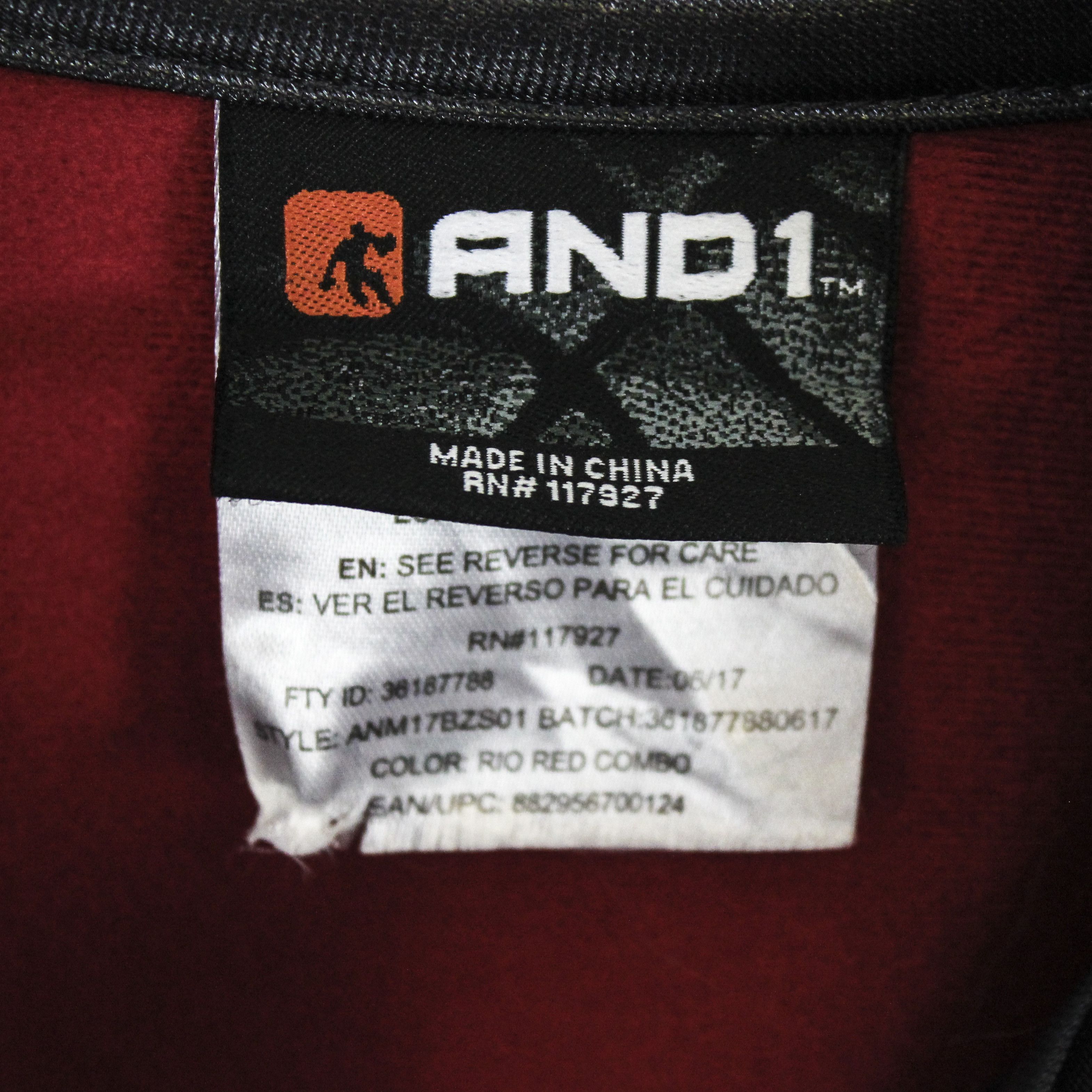 Other AND1 Warmup S Basketball Tracksuit Jumper Practice Jacket Size US S / EU 44-46 / 1 - 4 Thumbnail