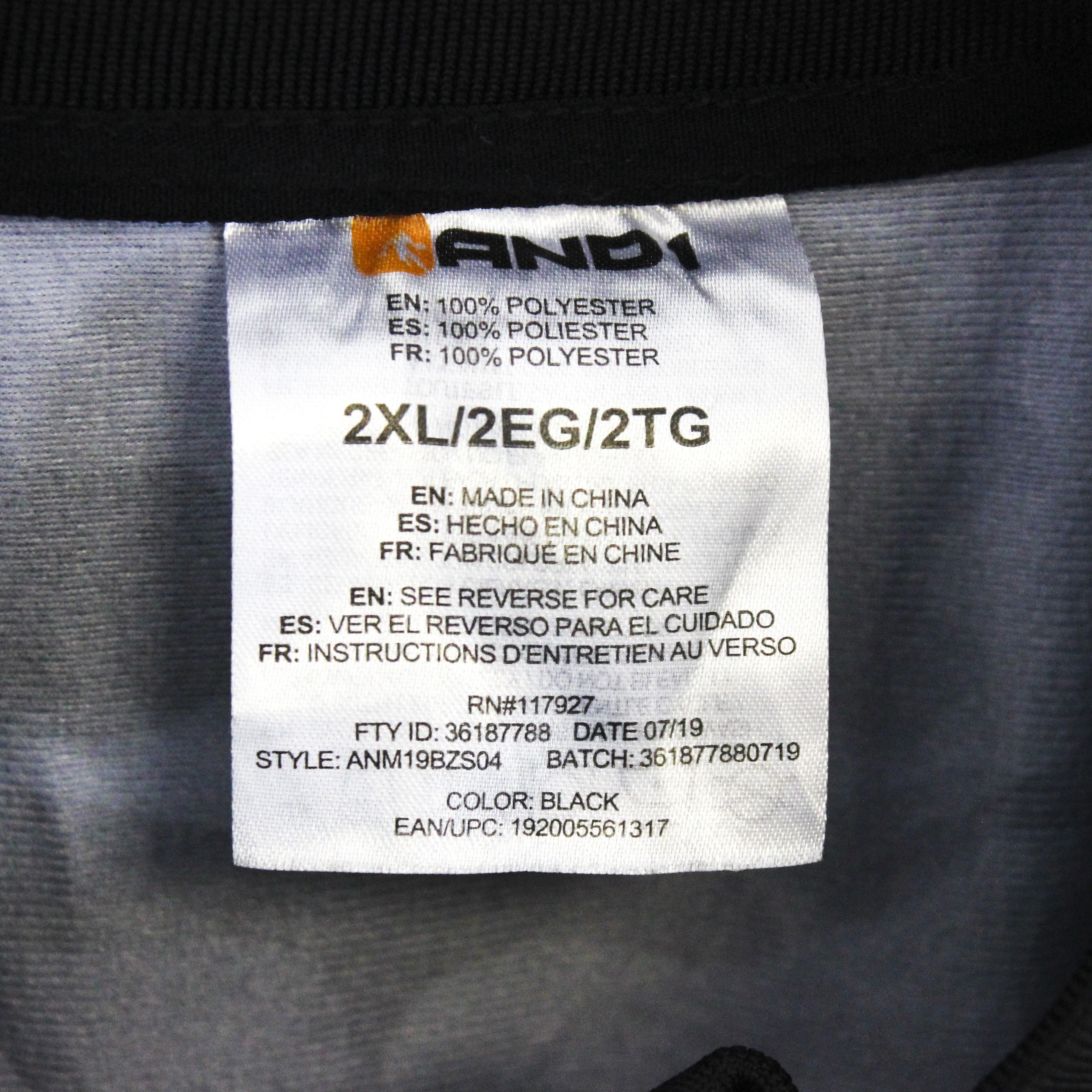 Other AND1 2XL Black Camo Basketball Practice Jumper Sweatshirt Size US XXL / EU 58 / 5 - 5 Thumbnail