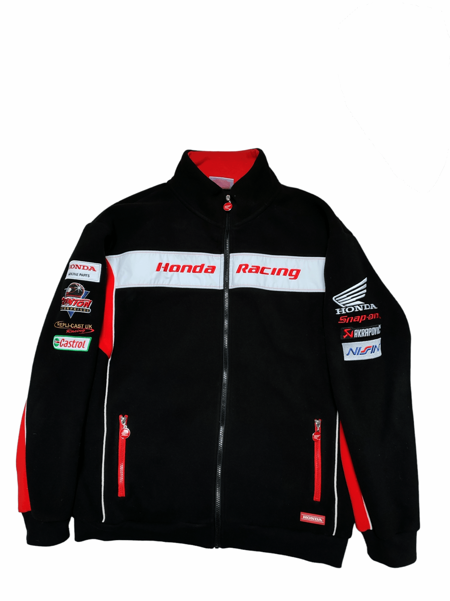 Honda × Vintage Clinton Honda Racing Jacket Size L Size US L / EU 52-54 / 3 - 1 Thumbnail