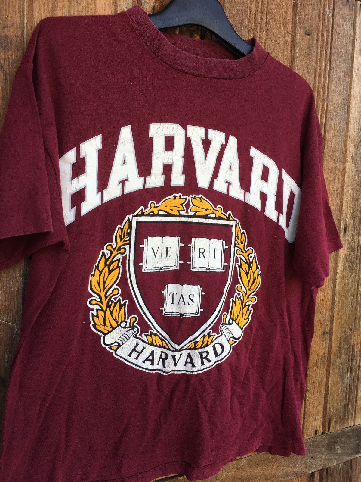 Rare Vintage T -shirt 80s 90s UNIVERSITY HARVARD