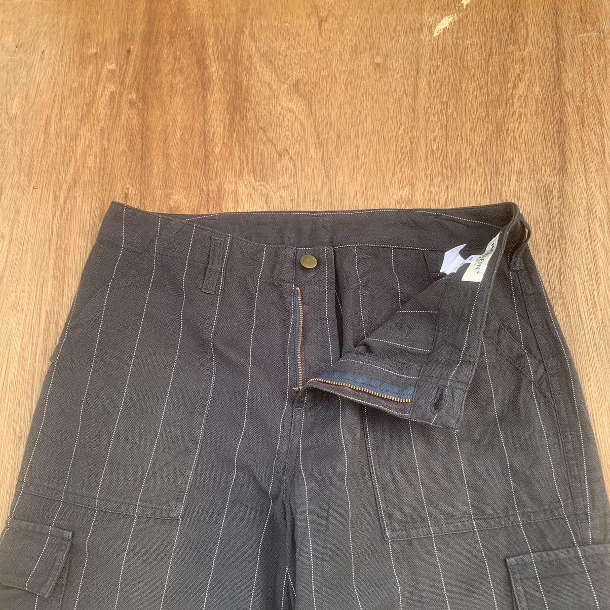 Japanese Brand JAPANESE TROUSERS VINTAGE STRIPED FADED BAKER CARGO PANTS Size US 29 - 7 Thumbnail