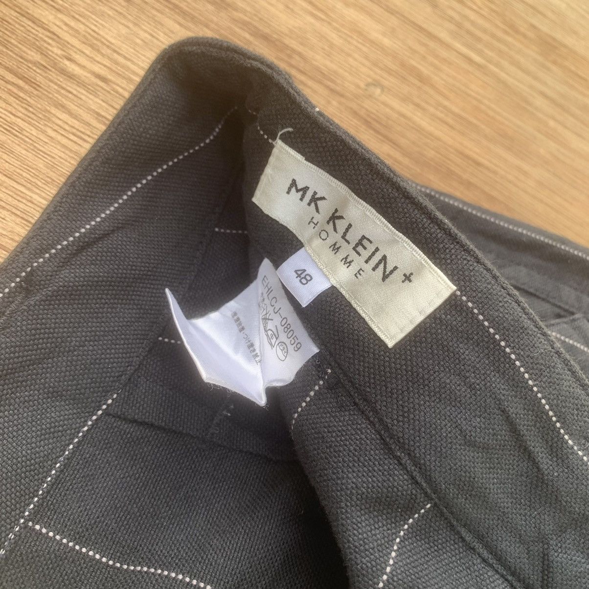 Japanese Brand JAPANESE TROUSERS VINTAGE STRIPED FADED BAKER CARGO PANTS Size US 29 - 8 Thumbnail