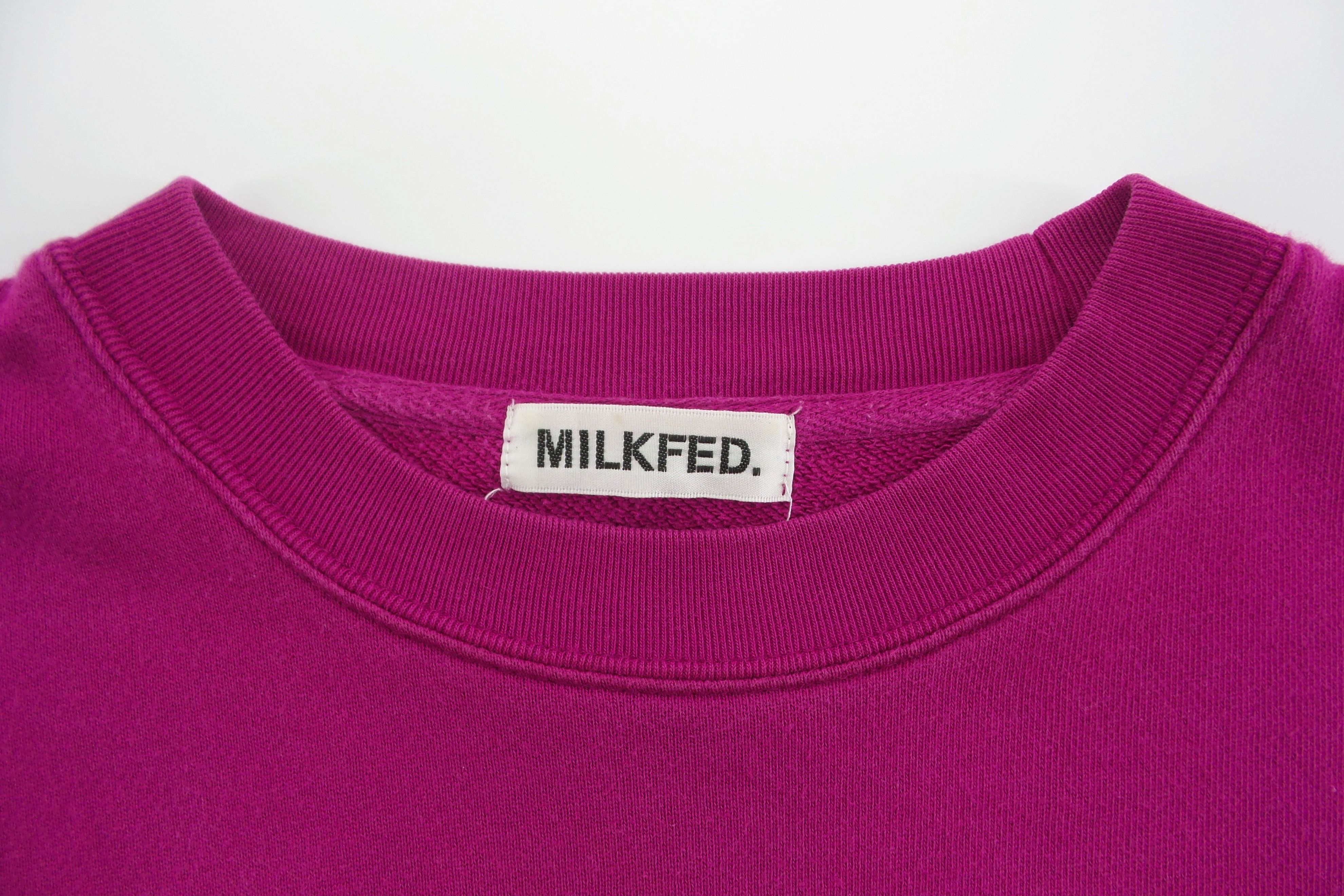 Designer × Japanese Brand Milkfed Small Embroidery Spellout Sweaters Size US L / EU 52-54 / 3 - 2 Thumbnail