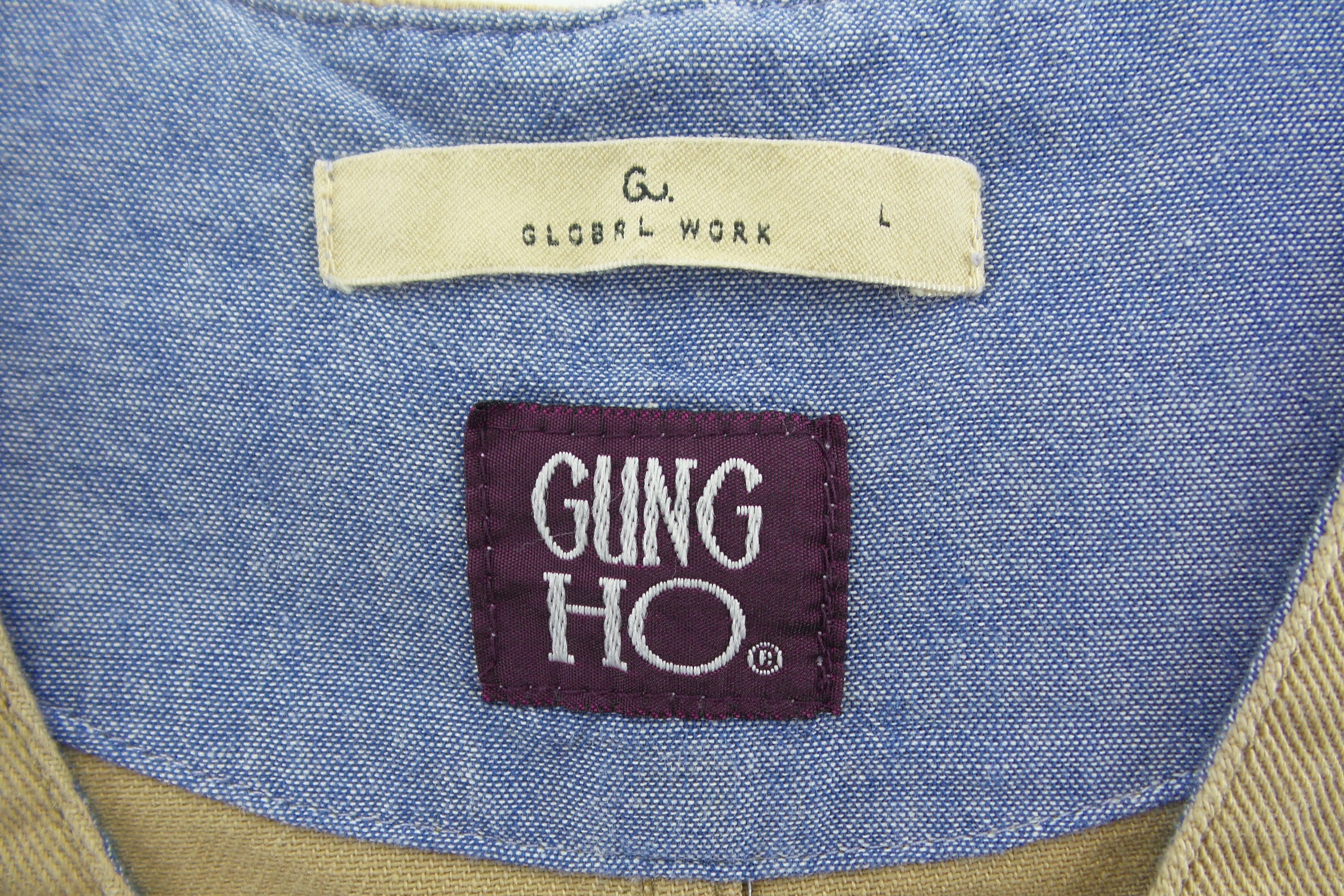 Designer × Global Work × Japanese Brand Global Work × Gung Ho Multipockets Vests Size US L / EU 52-54 / 3 - 3 Thumbnail