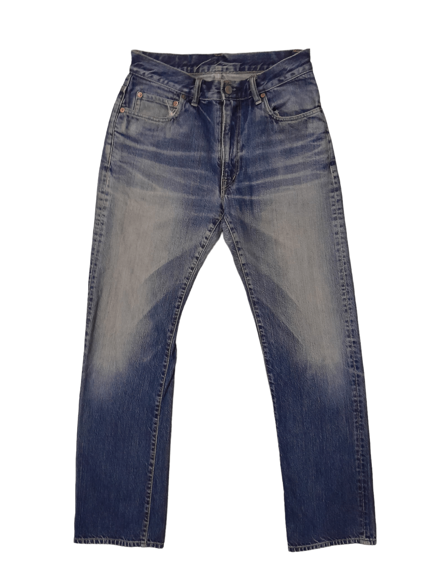 Blue Blue Japan × HOLLYWOOD RANCH MARKET Blue Blue Hollywood Ranch Market Japan Collabs Denim (E637) Size US 28 / EU 44 - 5 Thumbnail