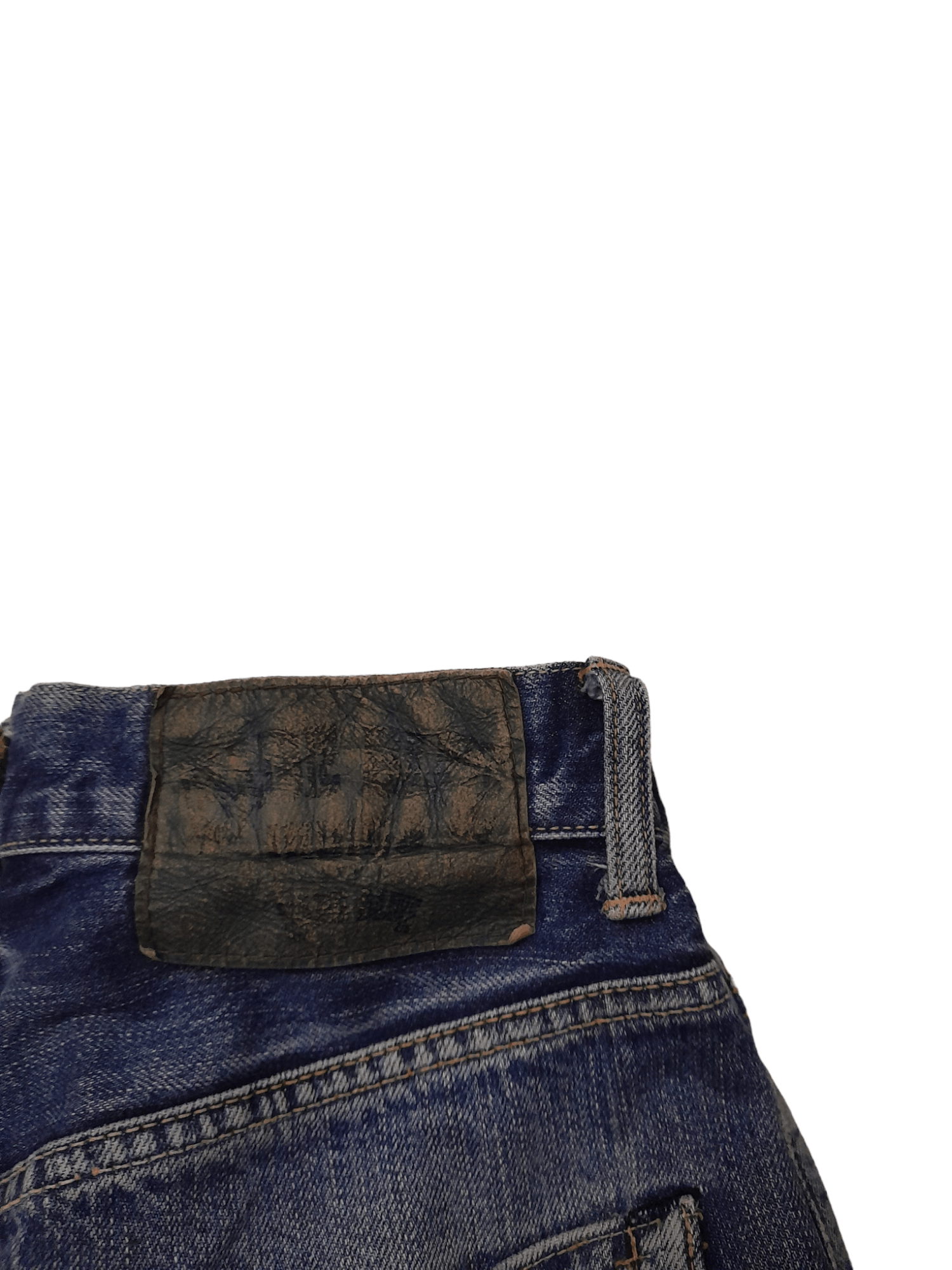Blue Blue Japan × HOLLYWOOD RANCH MARKET Blue Blue Hollywood Ranch Market Japan Collabs Denim (E637) Size US 28 / EU 44 - 3 Thumbnail