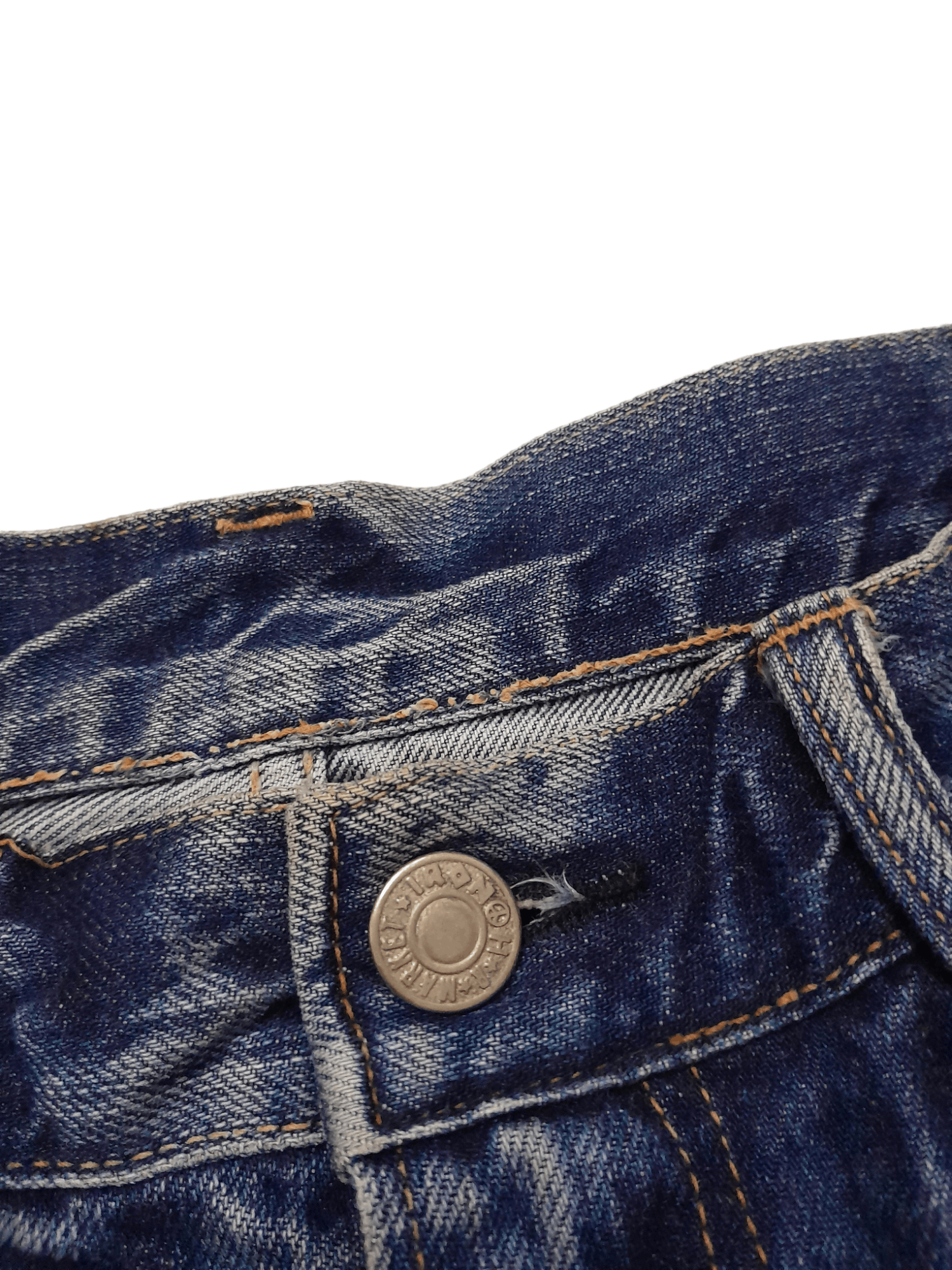 Blue Blue Japan × HOLLYWOOD RANCH MARKET Blue Blue Hollywood Ranch Market Japan Collabs Denim (E637) Size US 28 / EU 44 - 7 Thumbnail