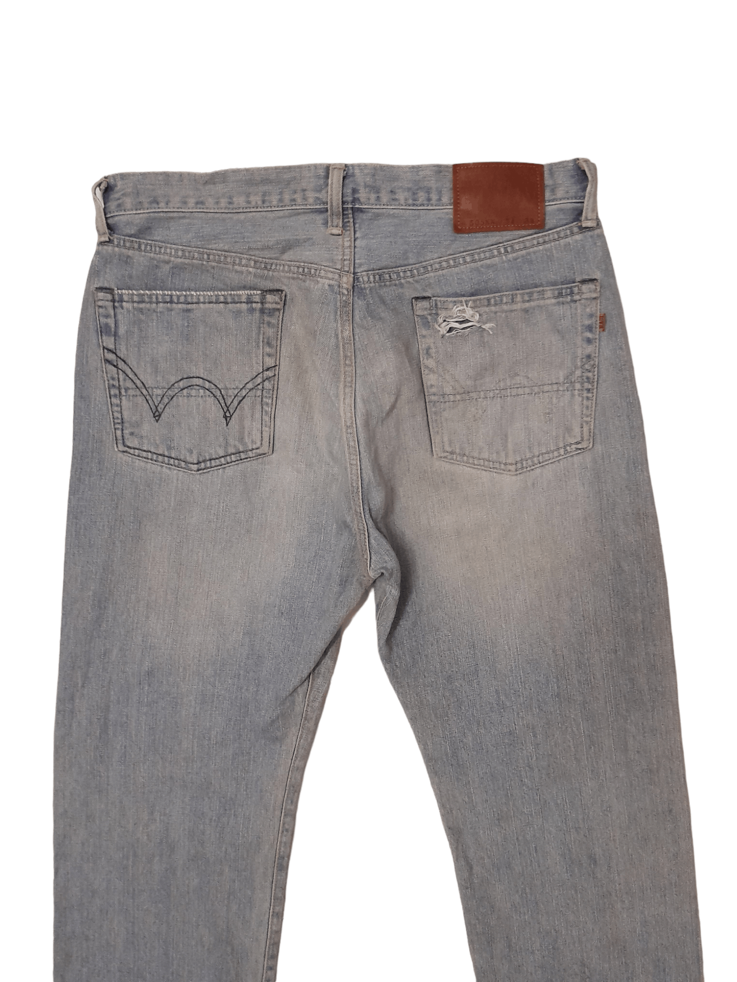 Edwin × Vintage 90s Edwin 505xx Selvedge Japan (E638) Size US 33 - 5 Thumbnail