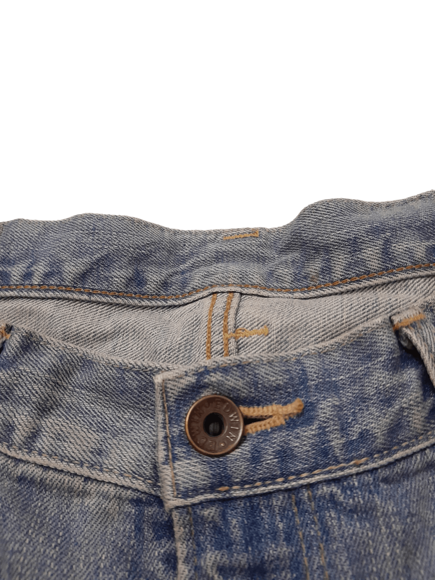 Edwin × Vintage 90s Edwin 505xx Selvedge Japan (E638) Size US 33 - 3 Thumbnail