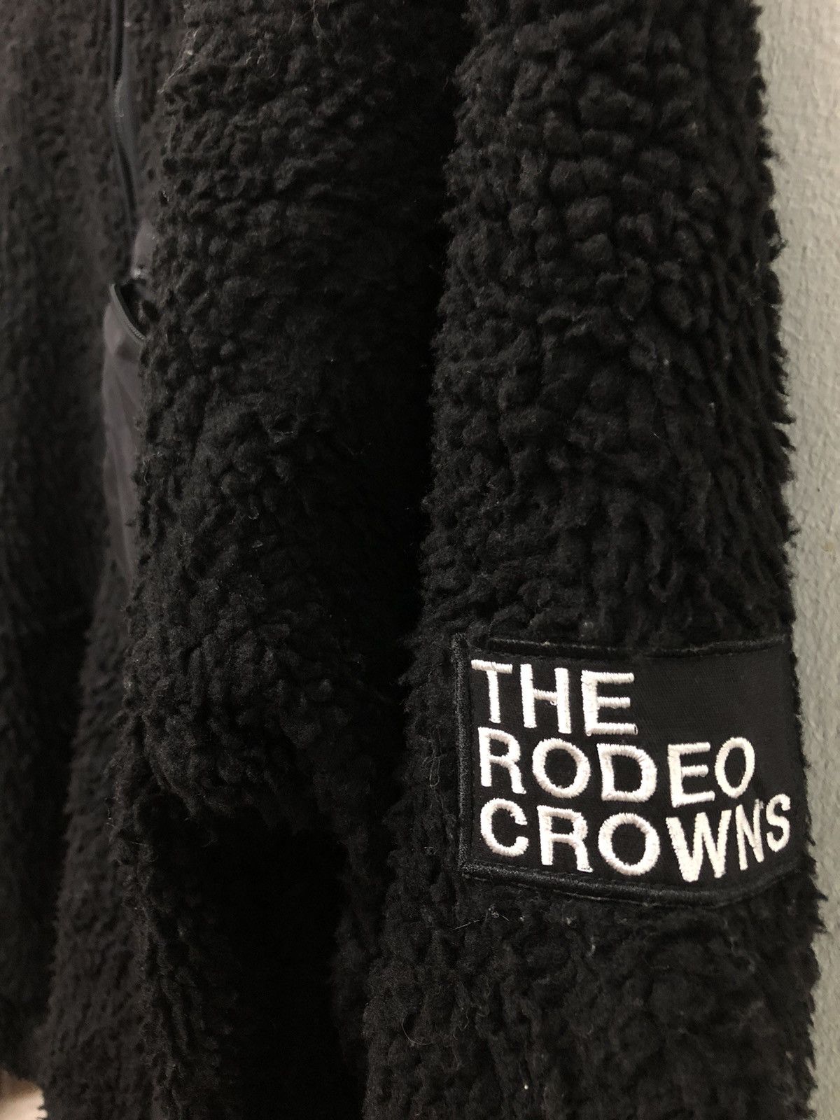 RARE!! THE RODEO CROWNS REVERSIBLE FLEECE JACKET