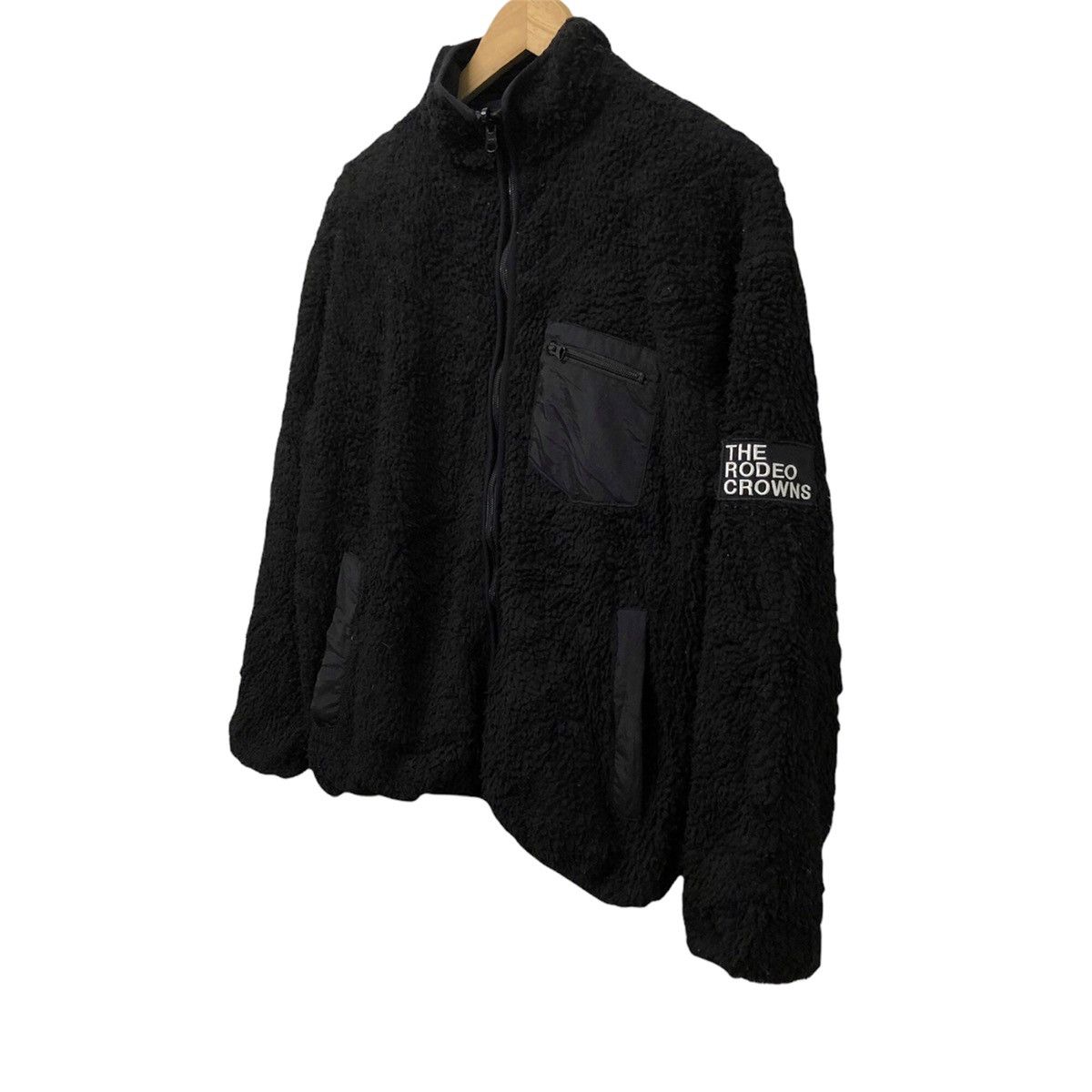 RARE!! THE RODEO CROWNS REVERSIBLE FLEECE JACKET