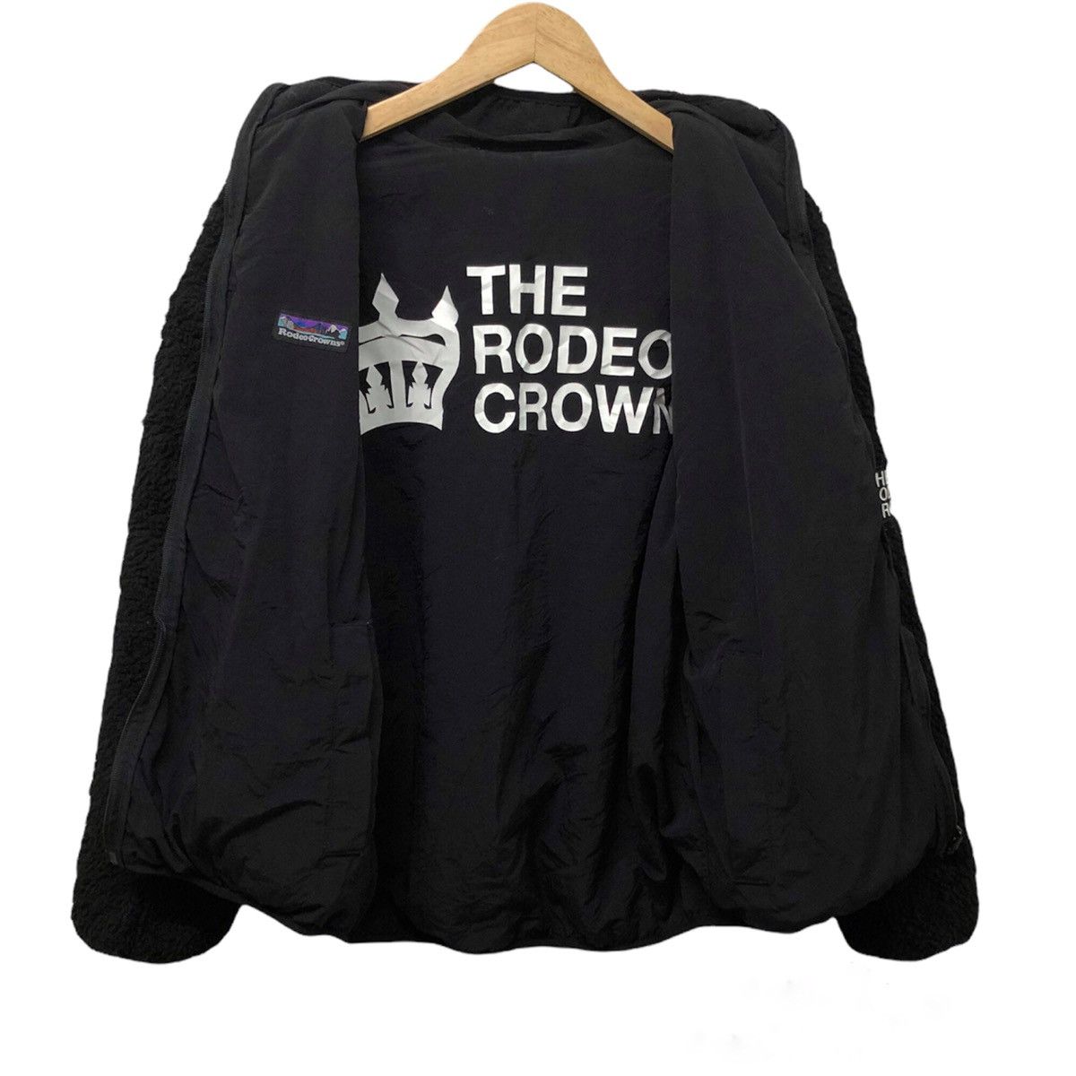 RARE!! THE RODEO CROWNS REVERSIBLE FLEECE JACKET