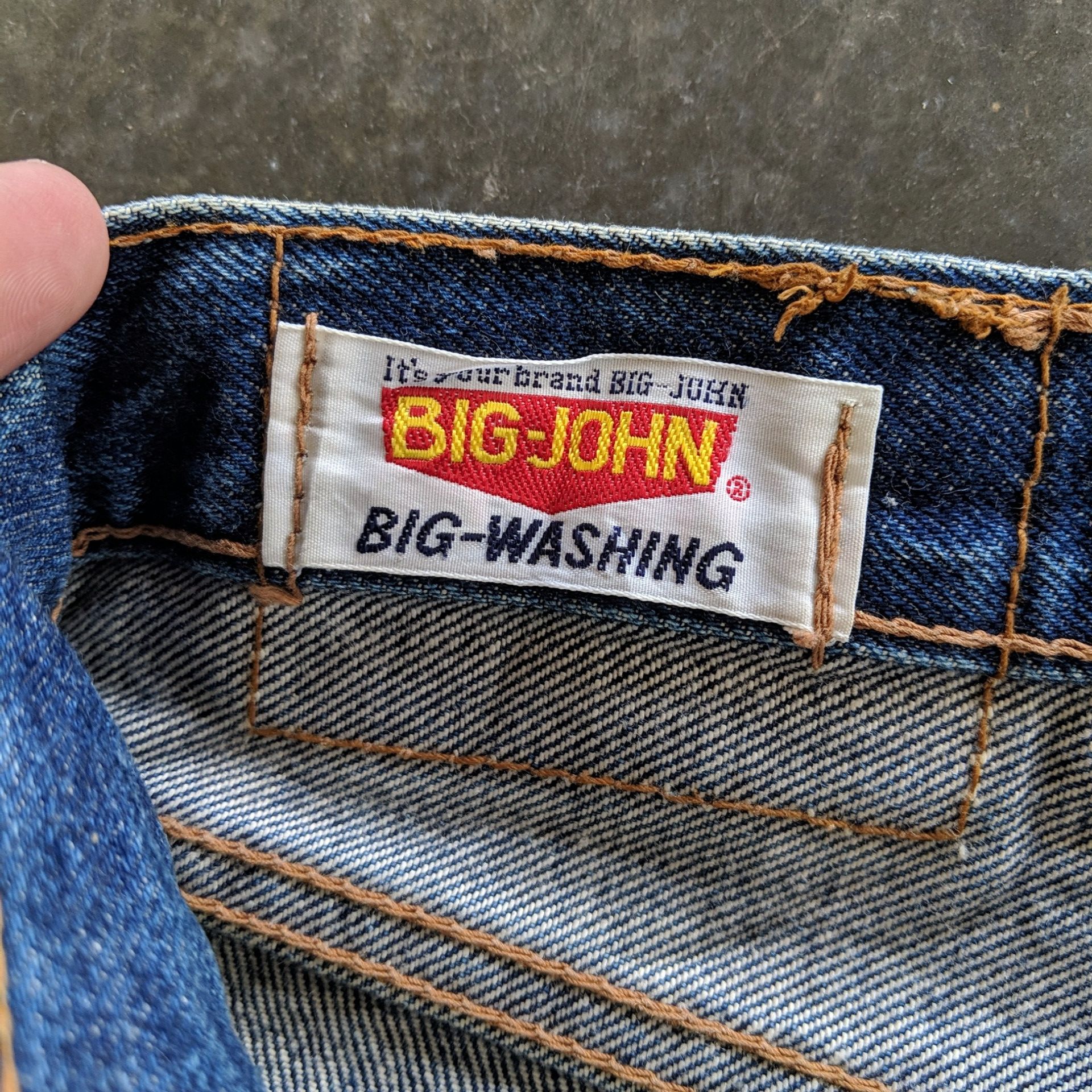 Japanese Brand Vintage Japanese Faded Distressed Denim Jeans Pants Size US 31 - 7 Thumbnail