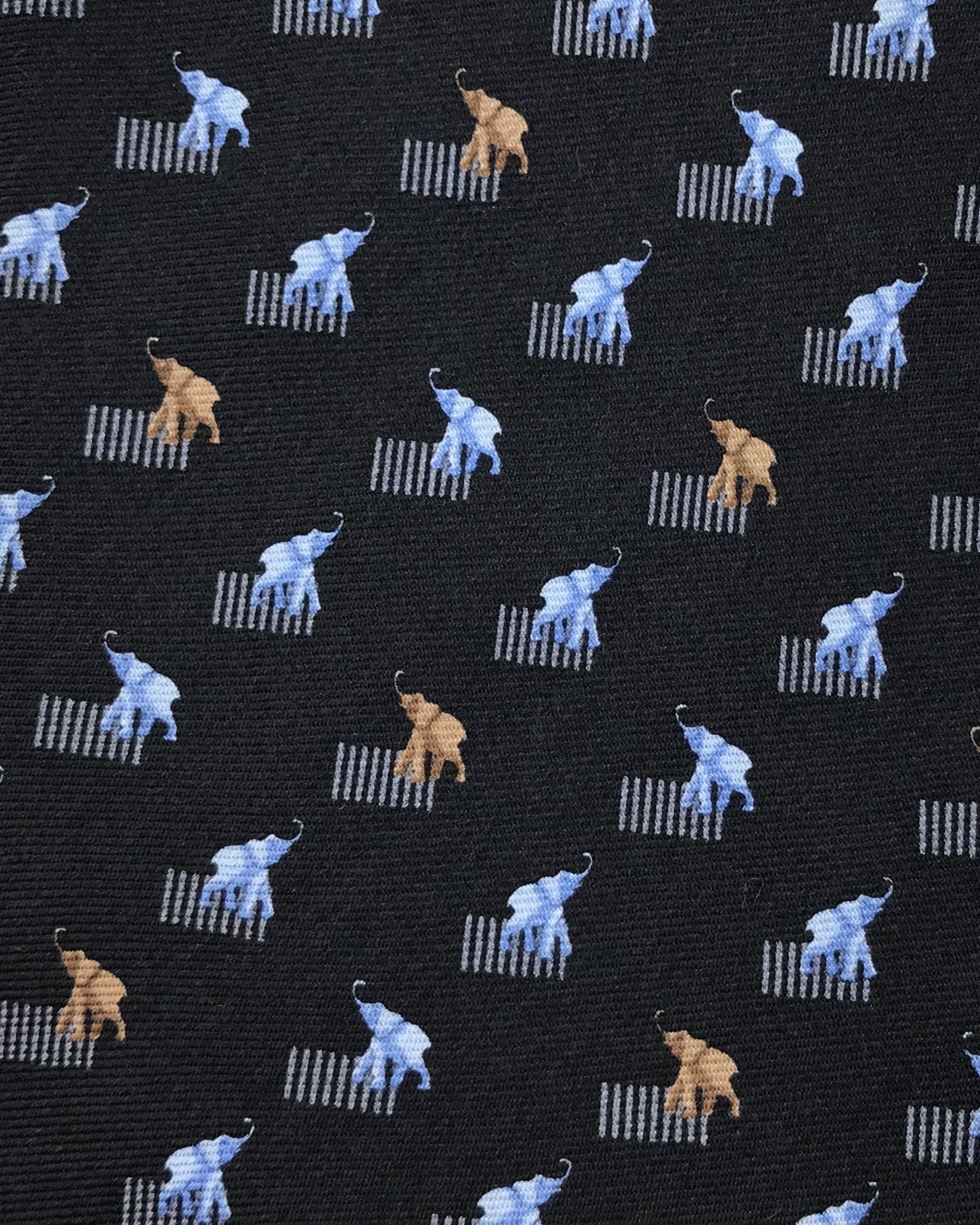 Balmain × Designer × Vintage BI201 Vintage Balmain Neck tie Pure Silk Size ONE SIZE - 9 Thumbnail