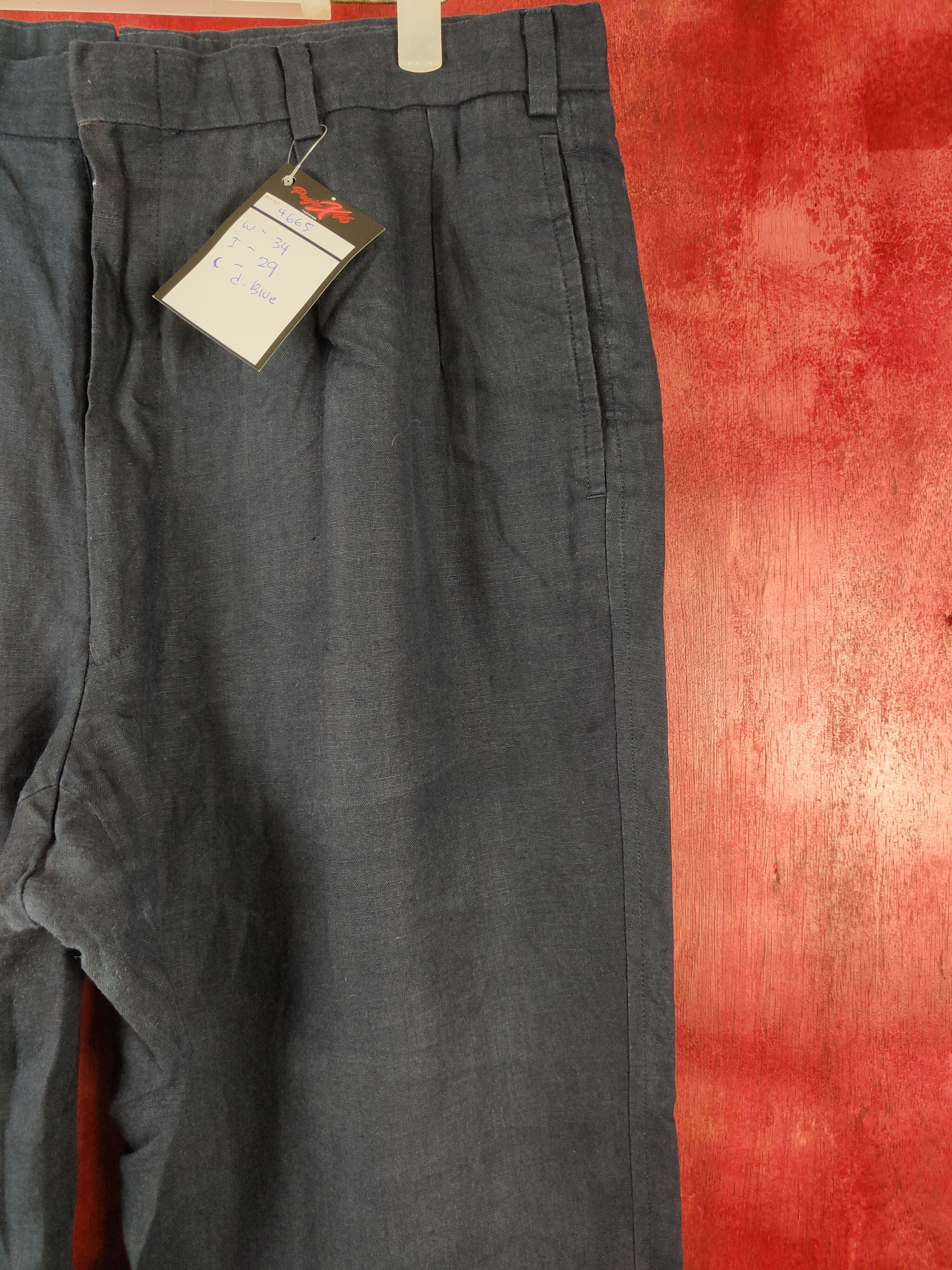 Polo Ralph Lauren Polo Ralph Lauren Dark Blue vintage casual pants #4665 Size US 35 - 5 Thumbnail