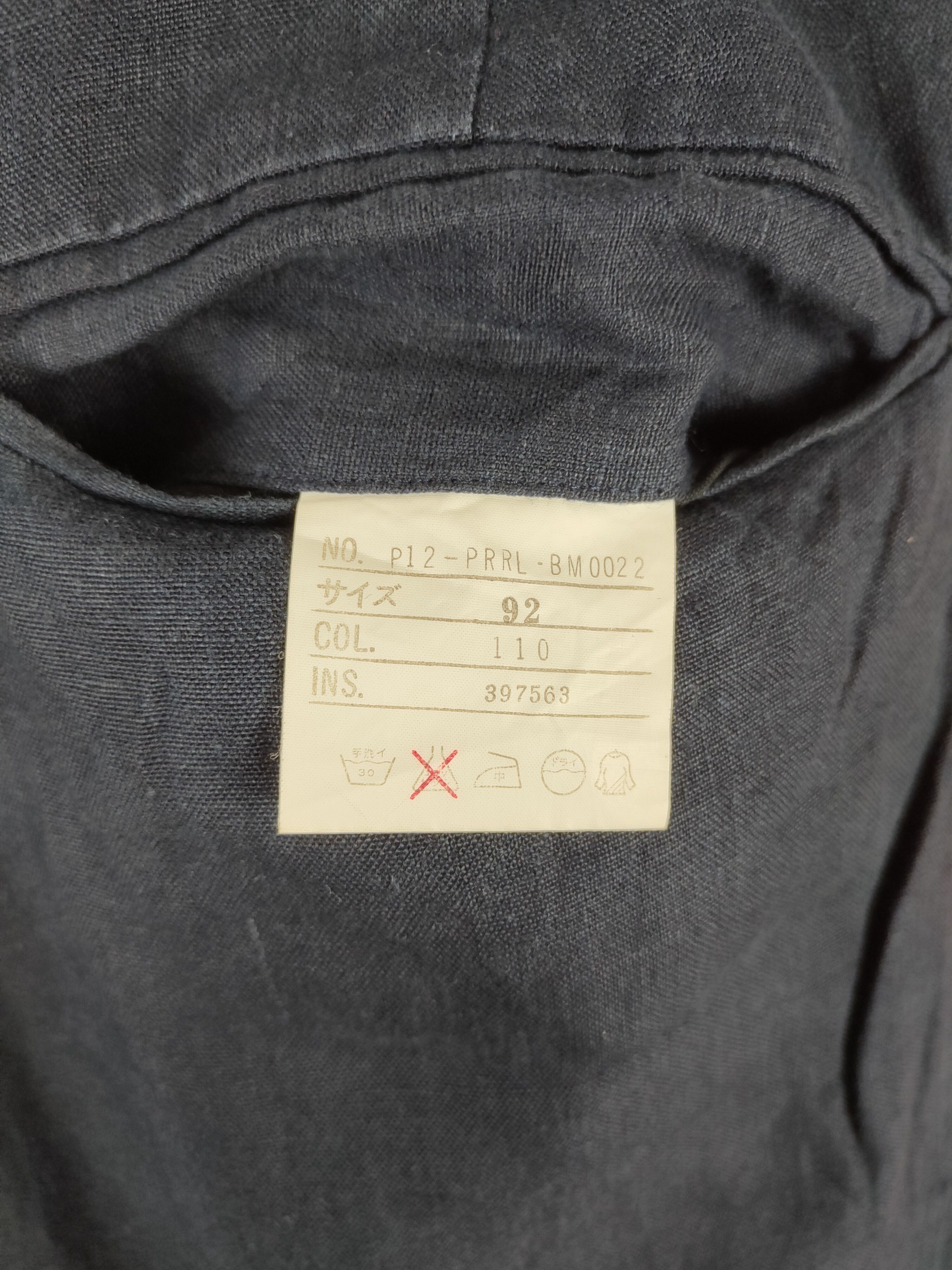Polo Ralph Lauren Polo Ralph Lauren Dark Blue vintage casual pants #4665 Size US 35 - 12 Thumbnail