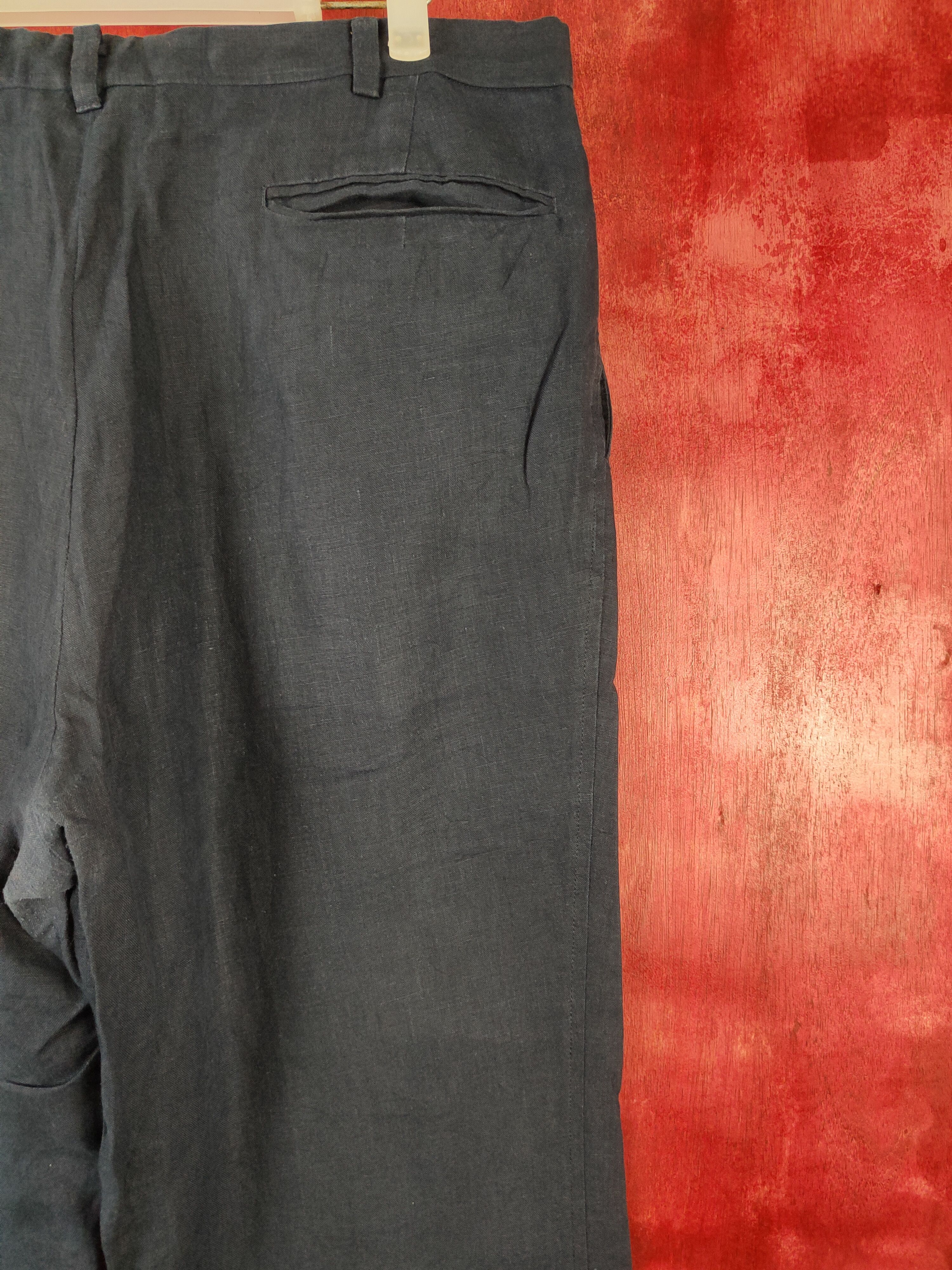 Polo Ralph Lauren Polo Ralph Lauren Dark Blue vintage casual pants #4665 Size US 35 - 10 Thumbnail