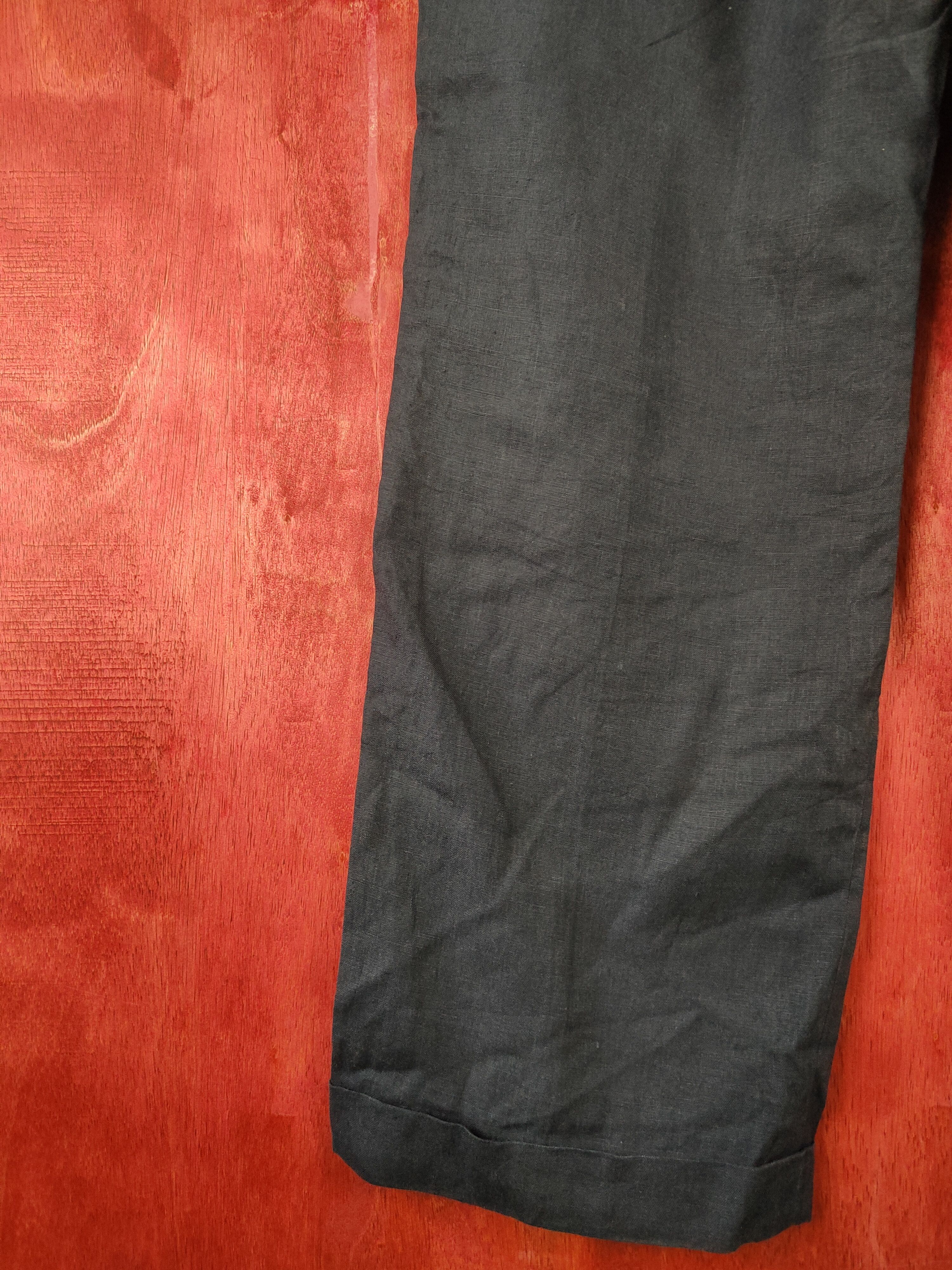 Polo Ralph Lauren Polo Ralph Lauren Dark Blue vintage casual pants #4665 Size US 35 - 9 Thumbnail