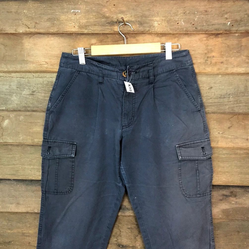Disney × Mickey Mouse Disney Mickey Dark blue faded utility Cargo Pants #4474 Size 28" / US 6 / IT 42 - 15 Thumbnail