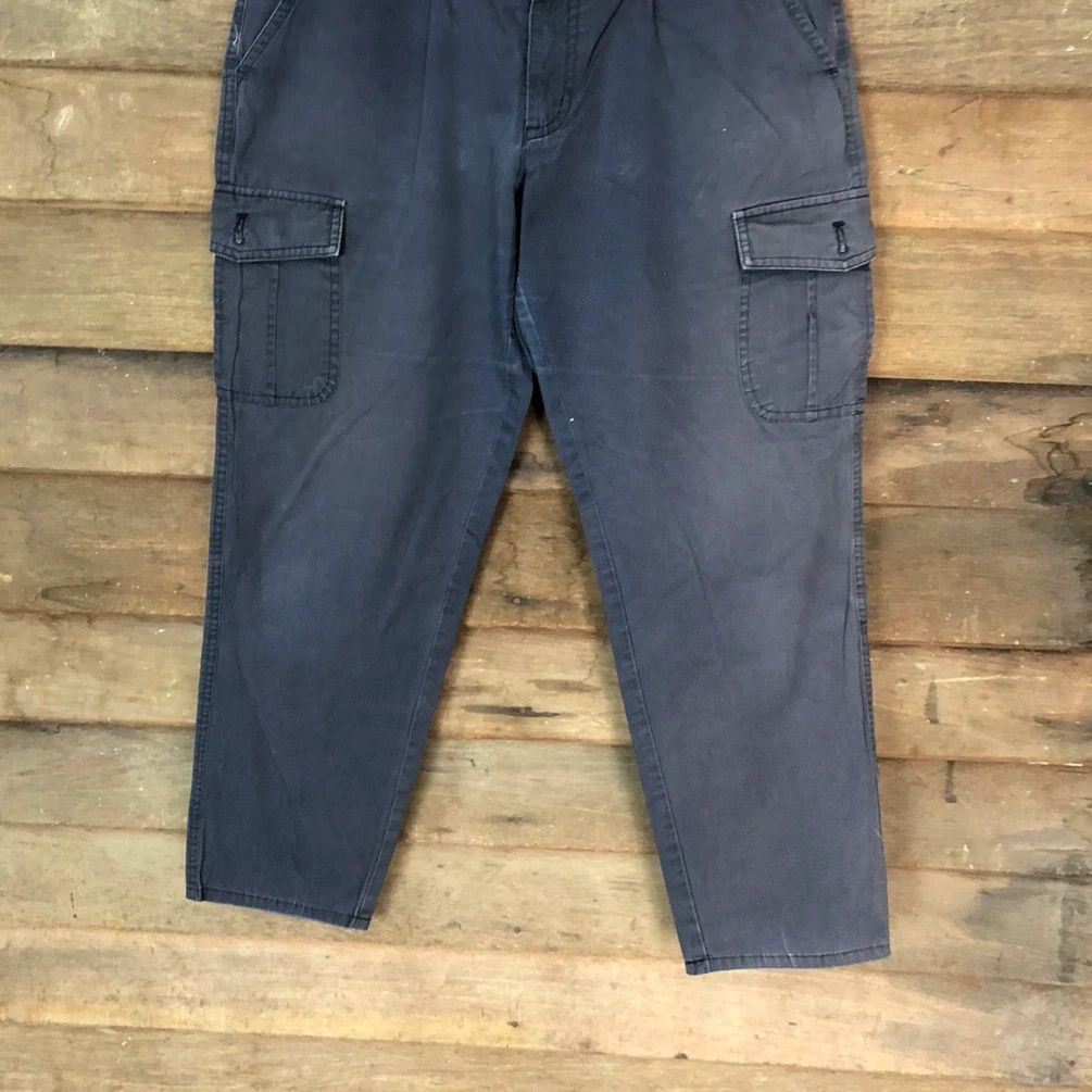 Disney × Mickey Mouse Disney Mickey Dark blue faded utility Cargo Pants #4474 Size 28" / US 6 / IT 42 - 14 Thumbnail