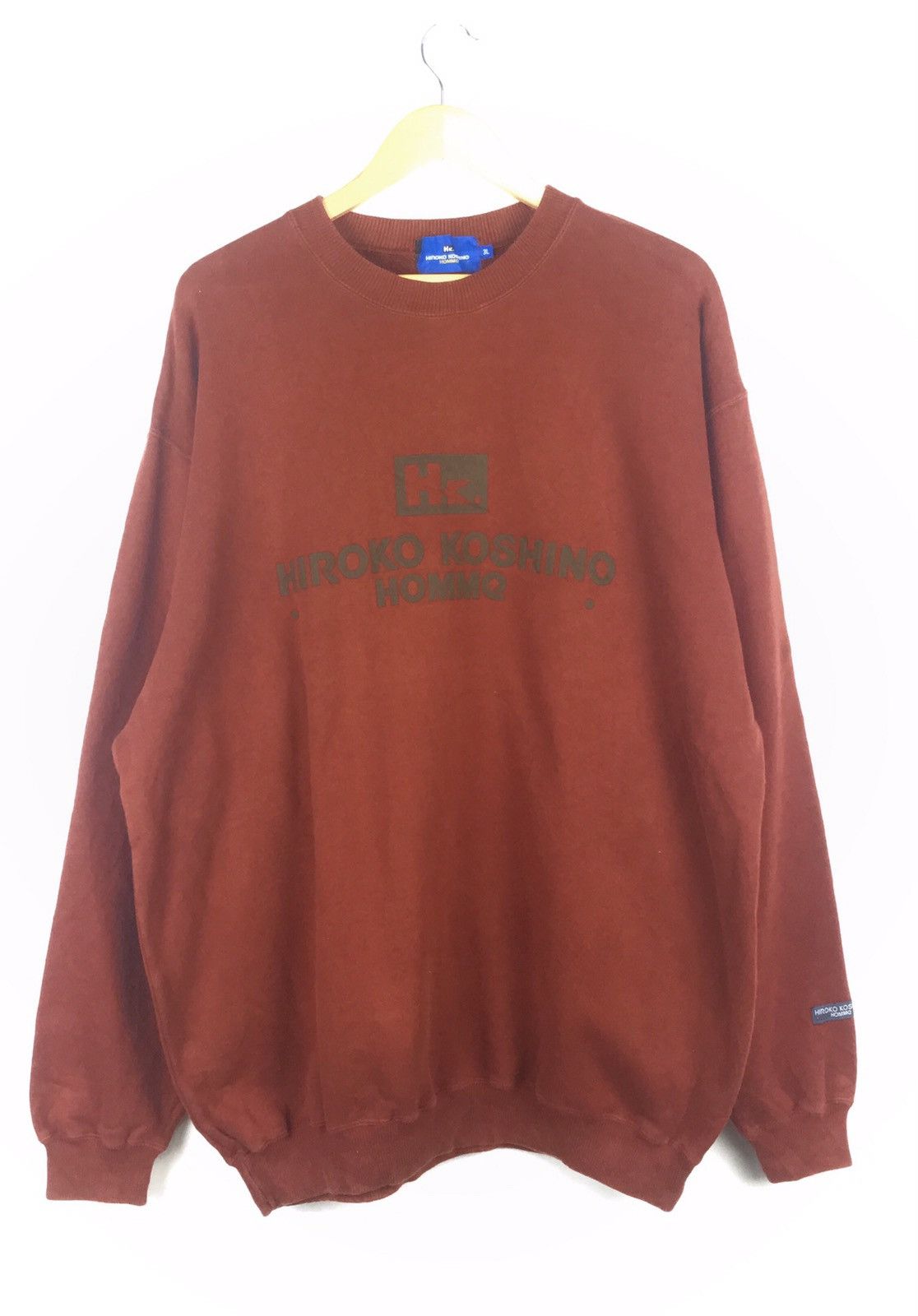 Vintage Hiroko Koshino Homme Spell Out Big Size Sweatshirt