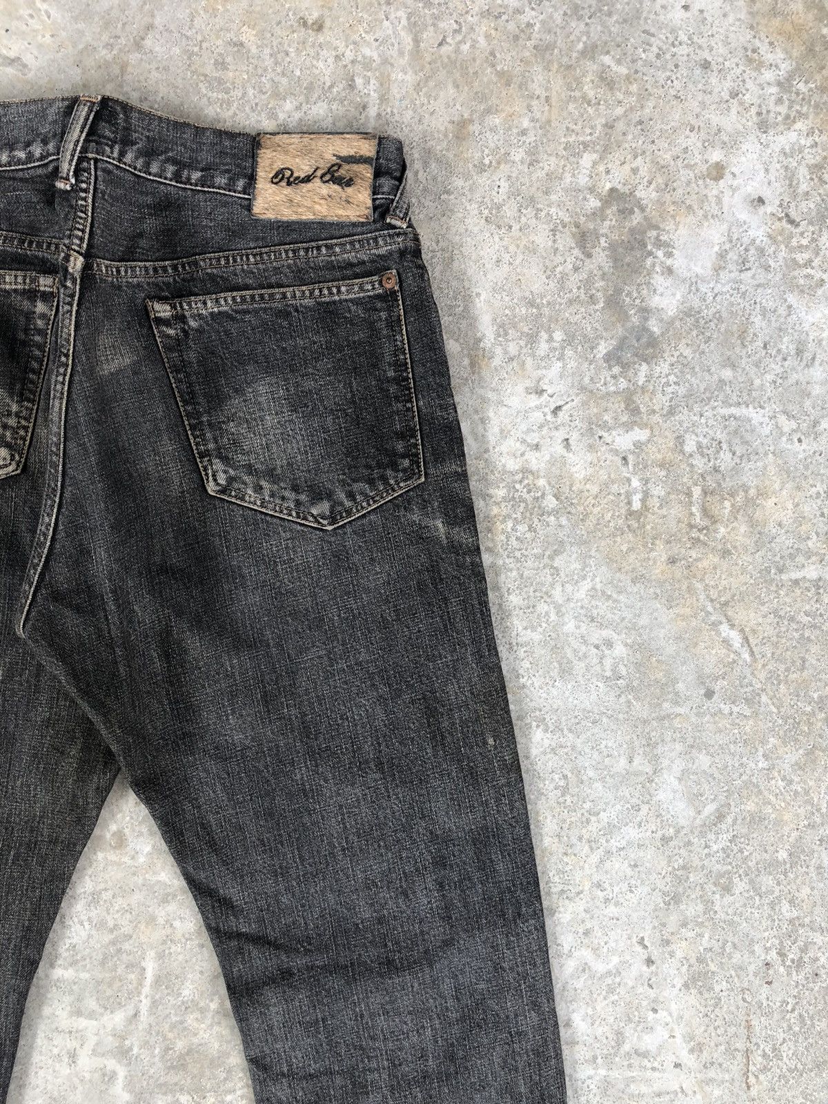 Japanese Brand Red Patchwork Denim Boro Distressed Inspired PPFM Size US 30 / EU 46 - 10 Thumbnail