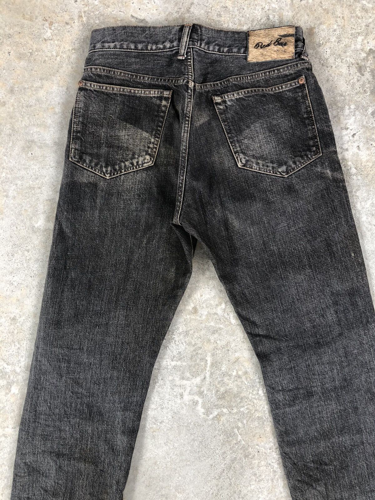 Japanese Brand Red Patchwork Denim Boro Distressed Inspired PPFM Size US 30 / EU 46 - 8 Thumbnail