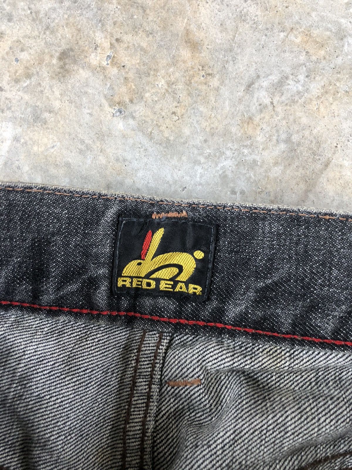 Japanese Brand Red Patchwork Denim Boro Distressed Inspired PPFM Size US 30 / EU 46 - 14 Thumbnail