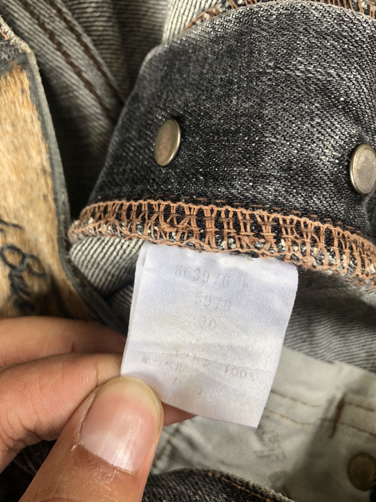 Japanese Brand Red Patchwork Denim Boro Distressed Inspired PPFM Size US 30 / EU 46 - 13 Thumbnail